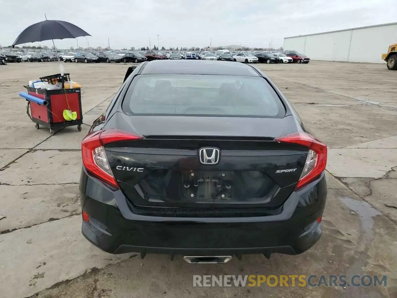 6 Photograph of a damaged car 2HGFC2F8XKH522225 HONDA CIVIC 2019