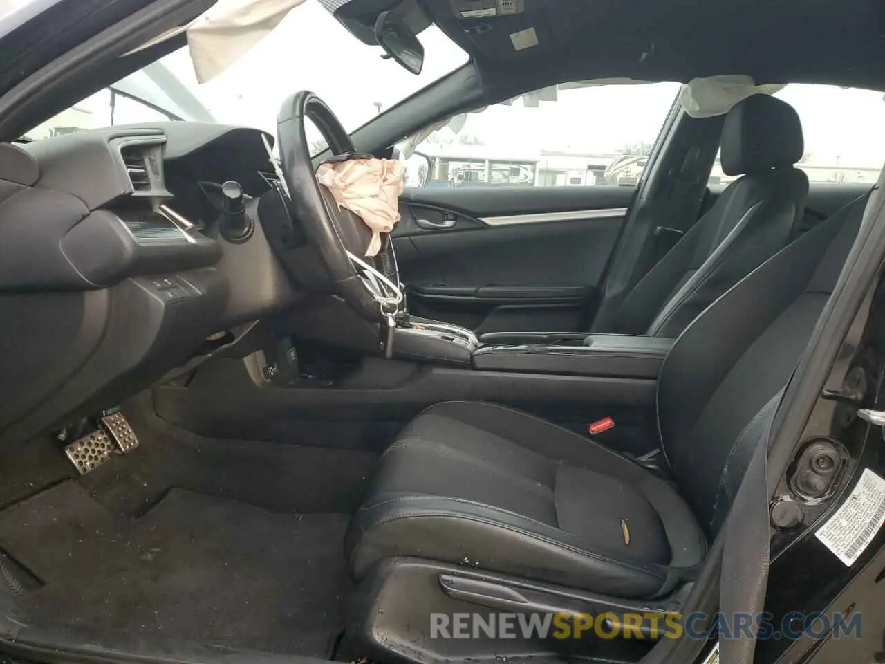 7 Photograph of a damaged car 2HGFC2F8XKH522225 HONDA CIVIC 2019