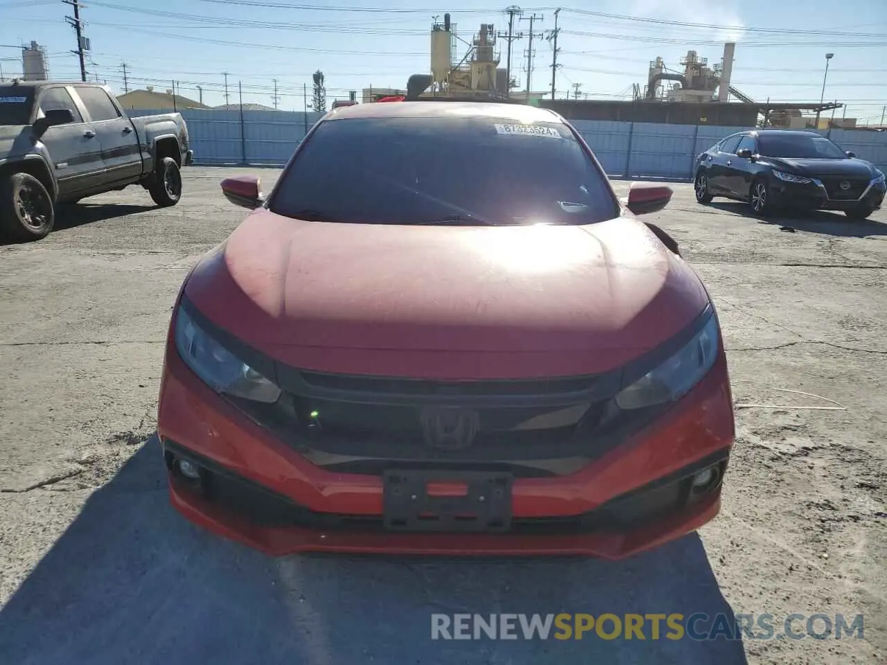 5 Photograph of a damaged car 2HGFC2F8XKH524685 HONDA CIVIC 2019