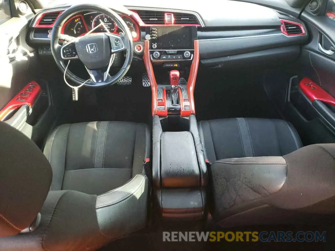 8 Photograph of a damaged car 2HGFC2F8XKH524685 HONDA CIVIC 2019
