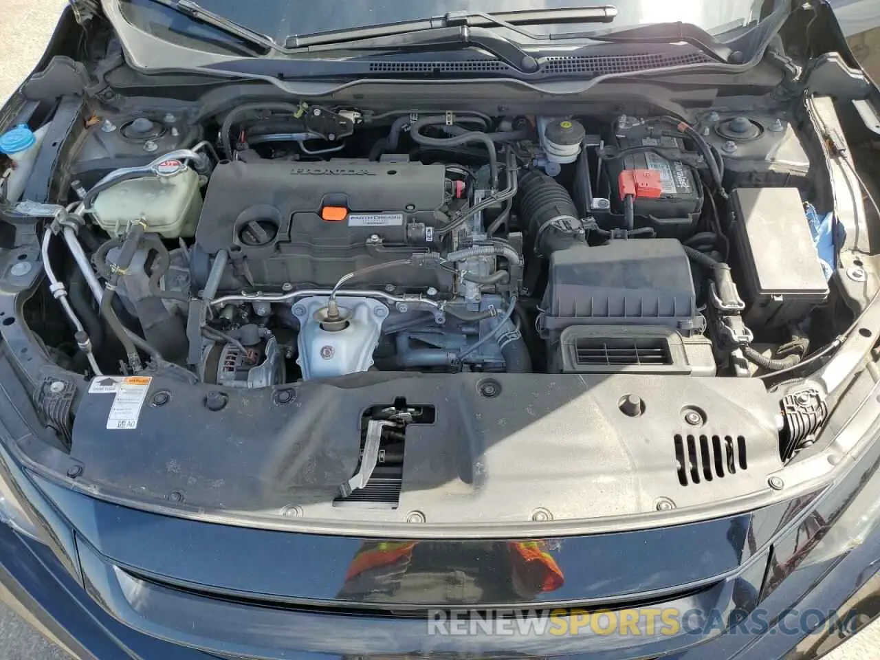 12 Photograph of a damaged car 2HGFC2F8XKH543687 HONDA CIVIC 2019