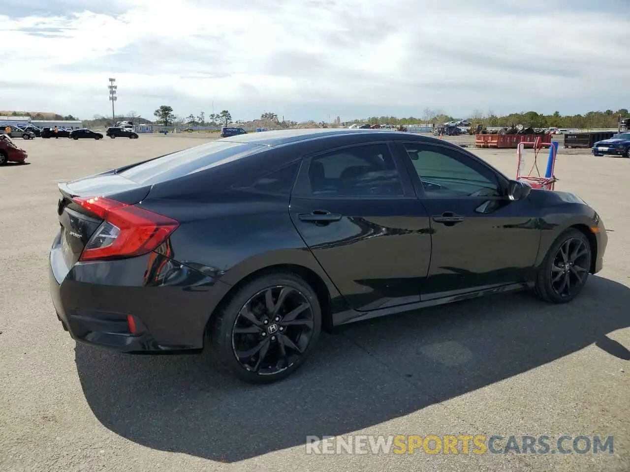 3 Photograph of a damaged car 2HGFC2F8XKH543687 HONDA CIVIC 2019