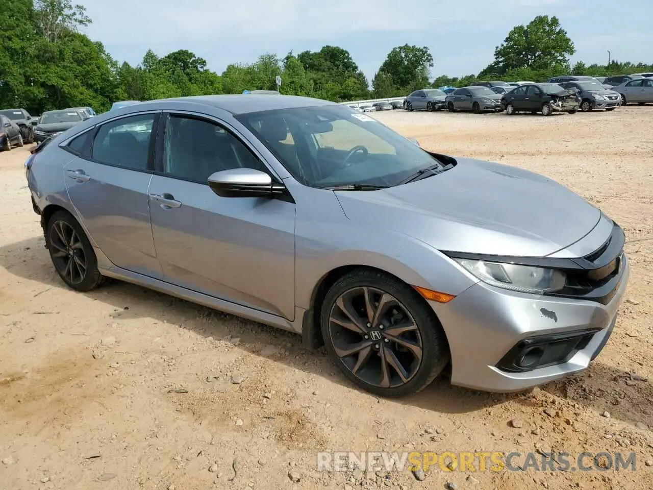 4 Photograph of a damaged car 2HGFC2F8XKH564149 HONDA CIVIC 2019
