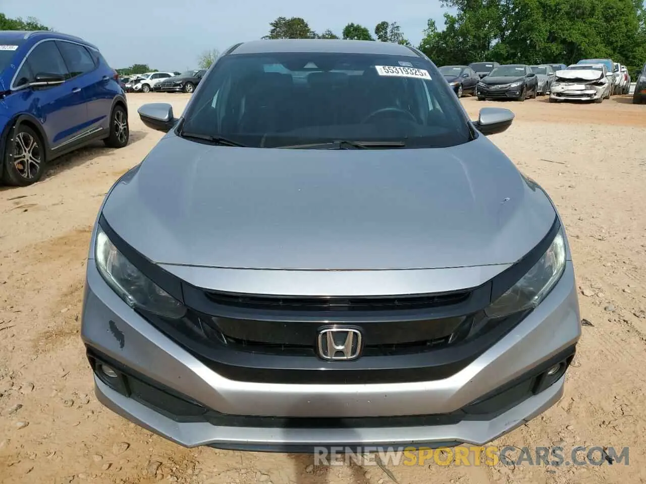 5 Photograph of a damaged car 2HGFC2F8XKH564149 HONDA CIVIC 2019