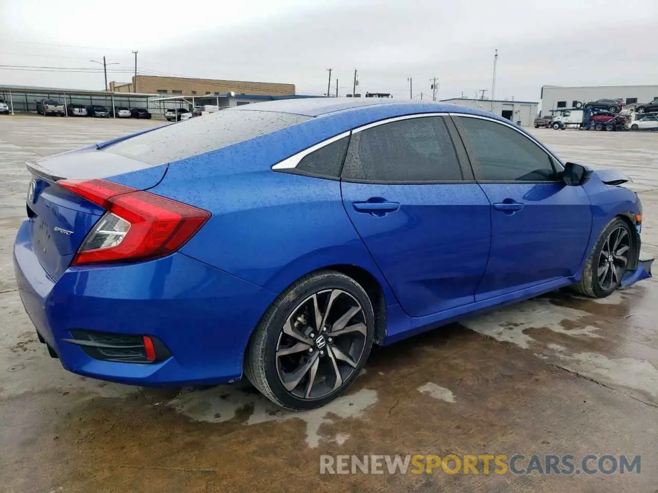 3 Photograph of a damaged car 2HGFC2F8XKH577001 HONDA CIVIC 2019