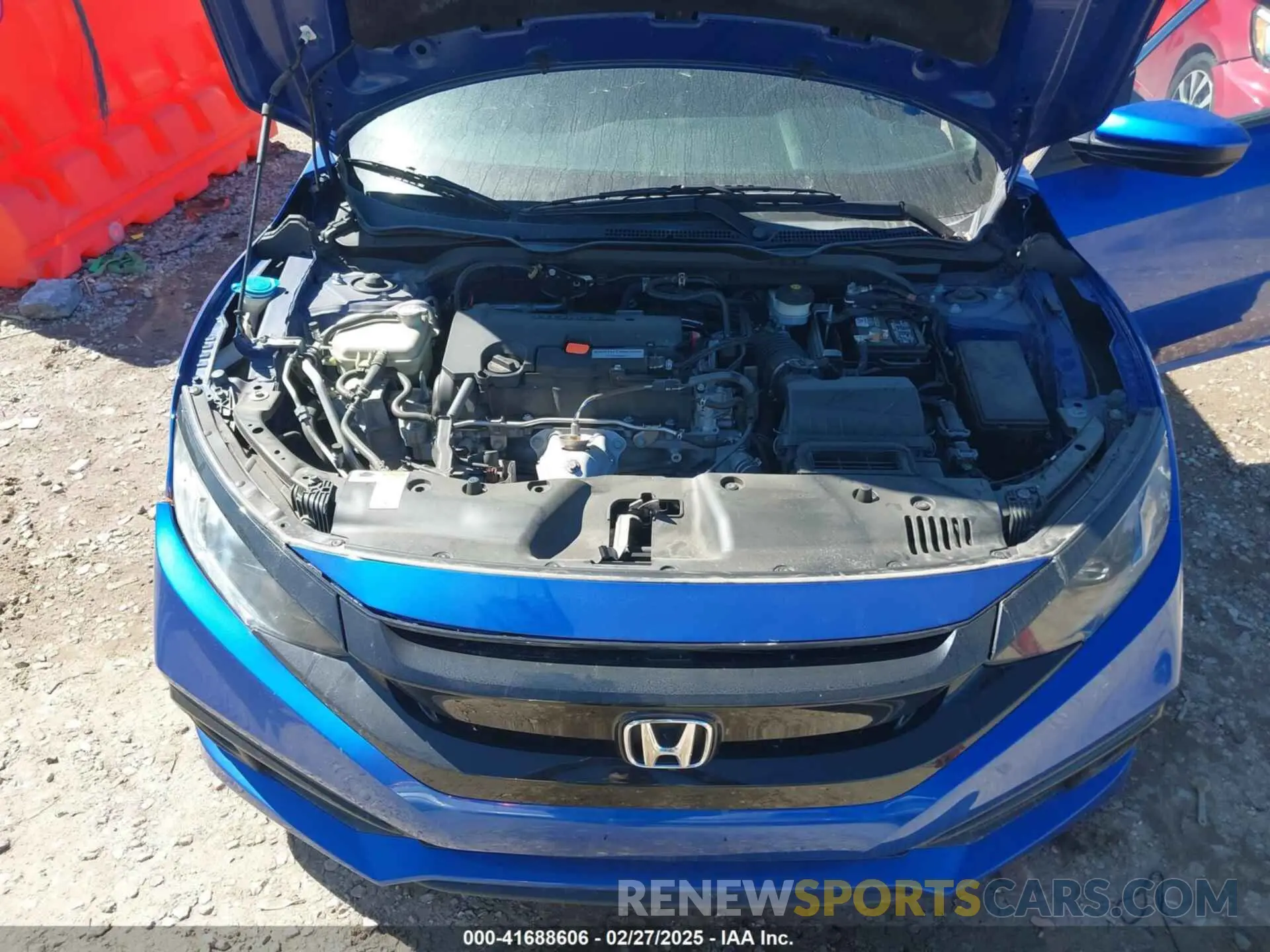 10 Photograph of a damaged car 2HGFC2F8XKH577032 HONDA CIVIC 2019