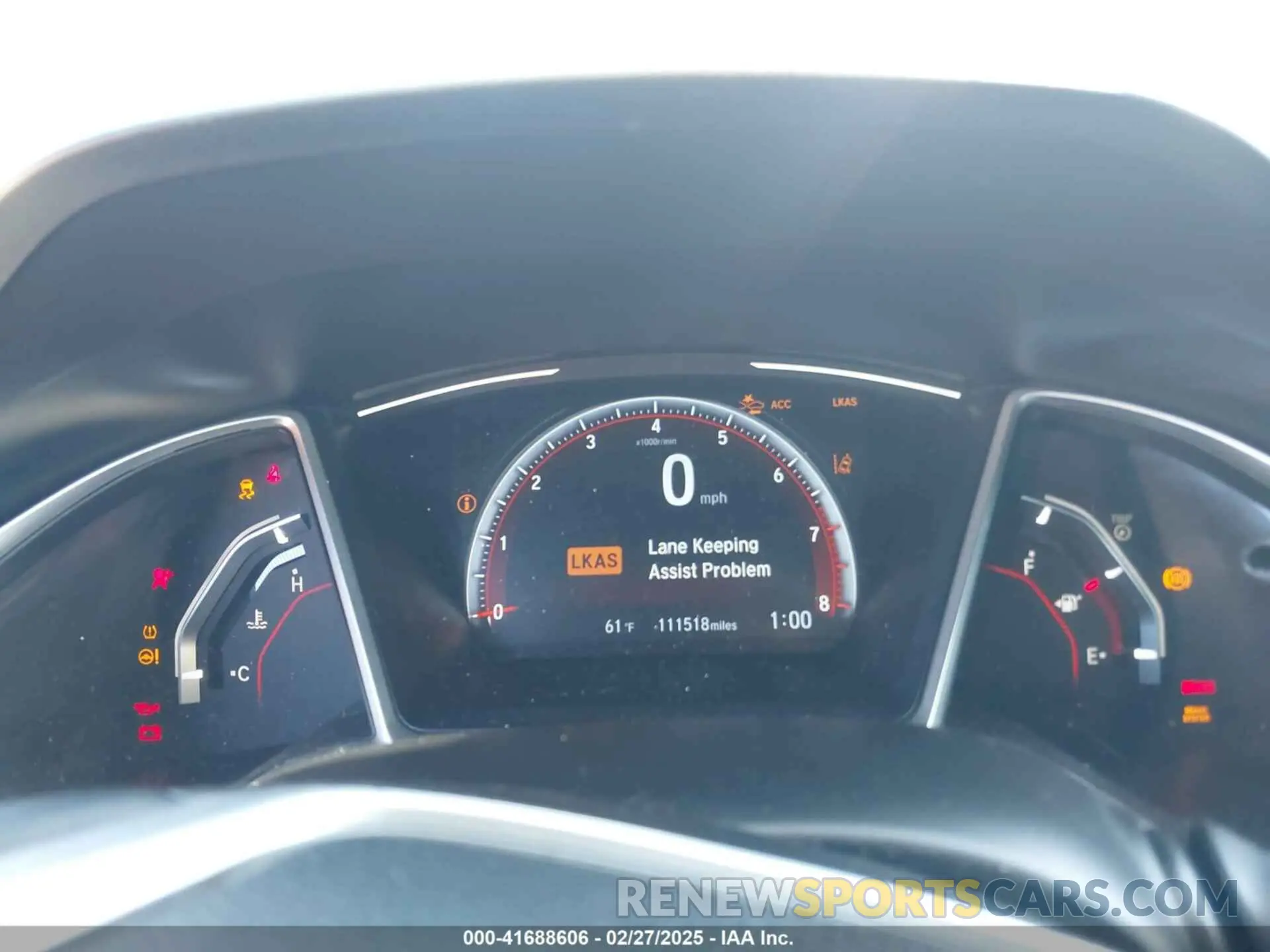 7 Photograph of a damaged car 2HGFC2F8XKH577032 HONDA CIVIC 2019