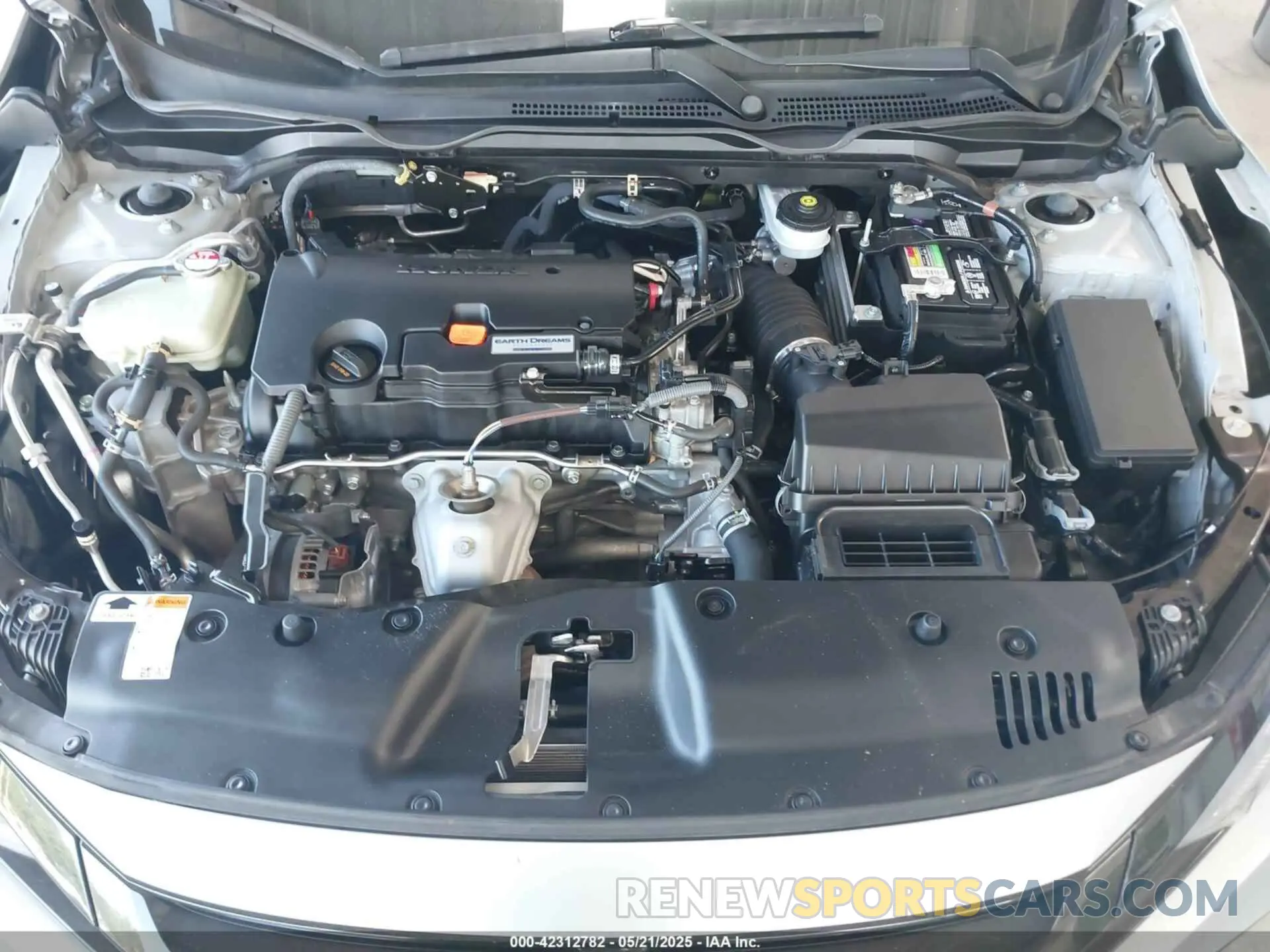 10 Photograph of a damaged car 2HGFC2F8XKH579802 HONDA CIVIC 2019