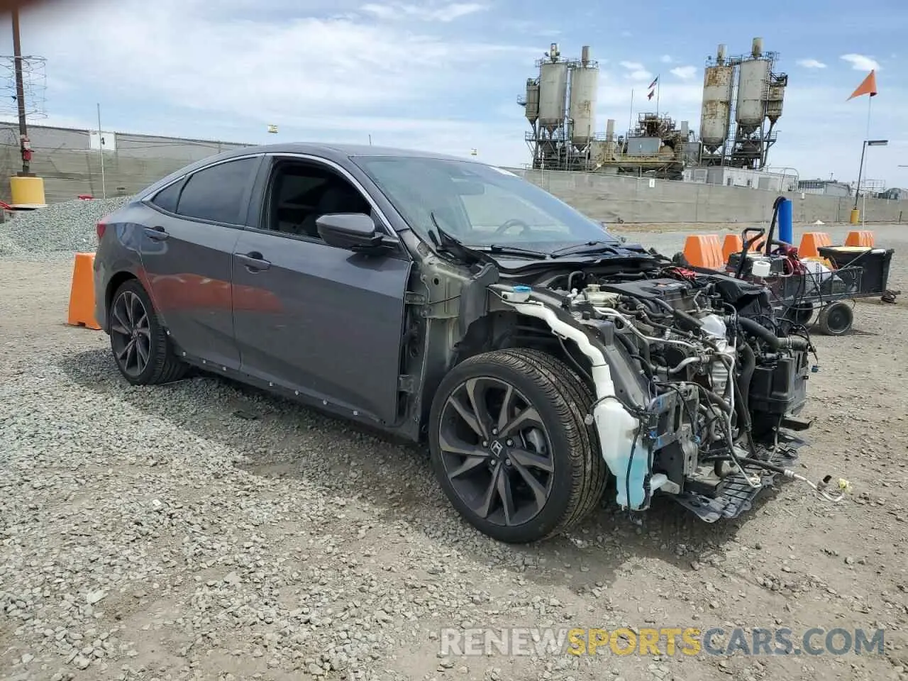 4 Photograph of a damaged car 2HGFC2F8XKH589083 HONDA CIVIC 2019