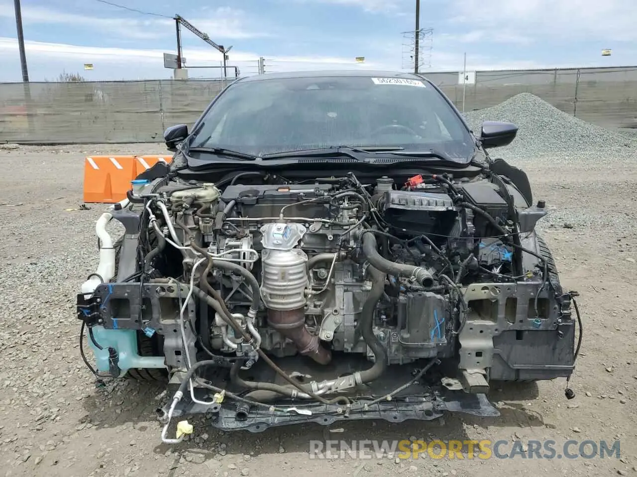 5 Photograph of a damaged car 2HGFC2F8XKH589083 HONDA CIVIC 2019
