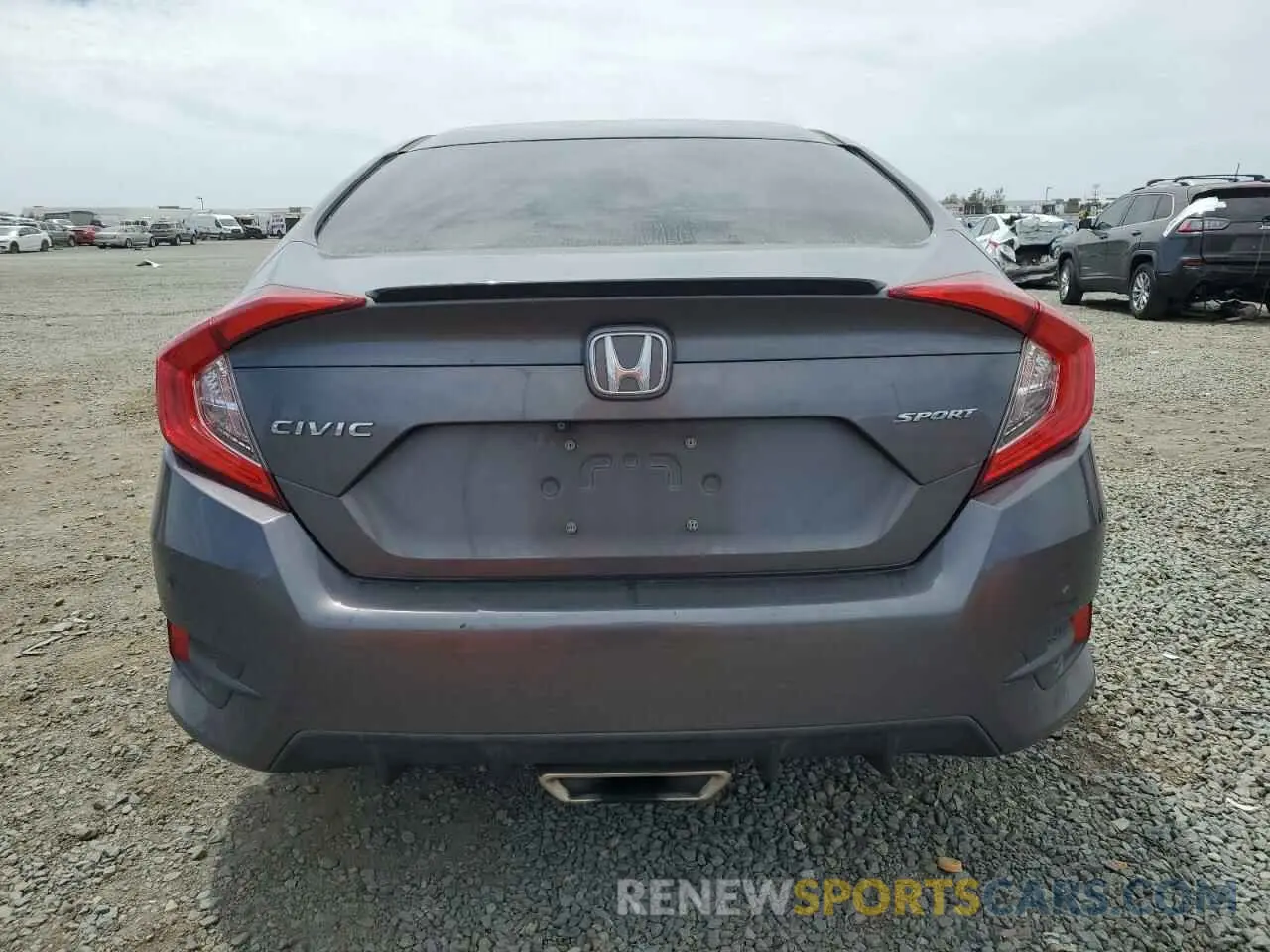 6 Photograph of a damaged car 2HGFC2F8XKH589083 HONDA CIVIC 2019