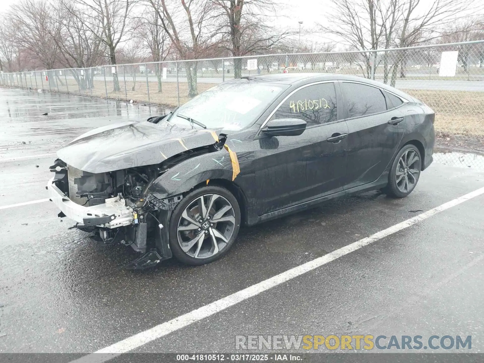 2 Photograph of a damaged car 2HGFC2F8XKH590993 HONDA CIVIC 2019