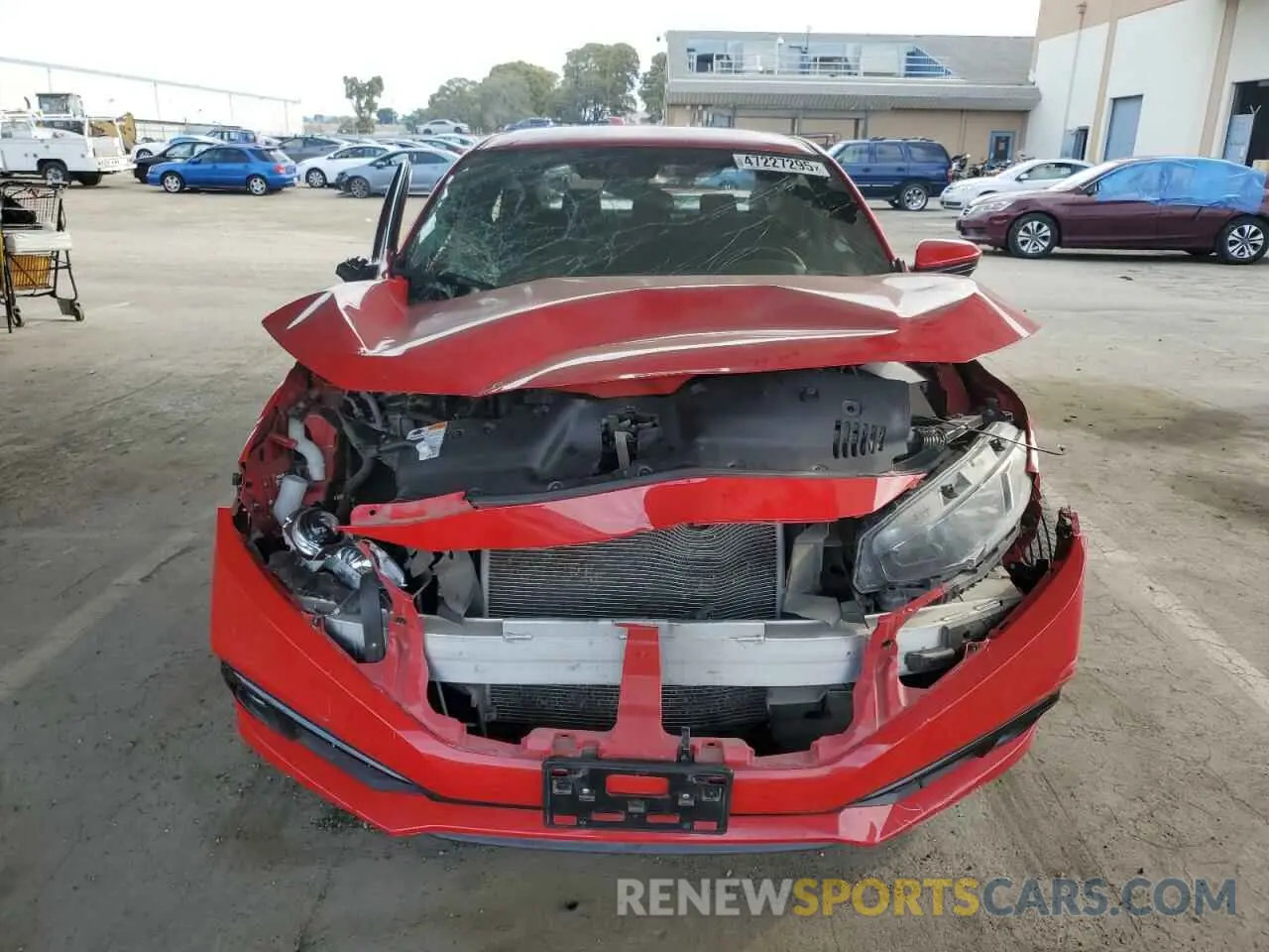 5 Photograph of a damaged car 2HGFC2F8XKH597619 HONDA CIVIC 2019