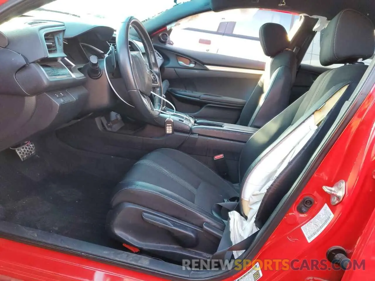 7 Photograph of a damaged car 2HGFC2F8XKH597619 HONDA CIVIC 2019
