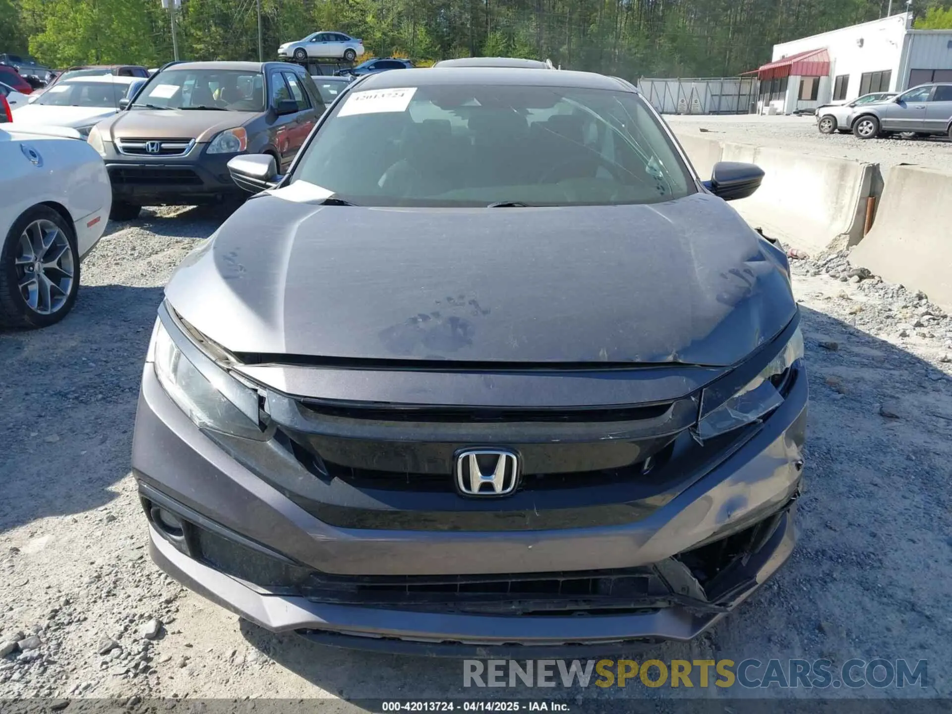 12 Photograph of a damaged car 2HGFC2F8XKH598141 HONDA CIVIC 2019