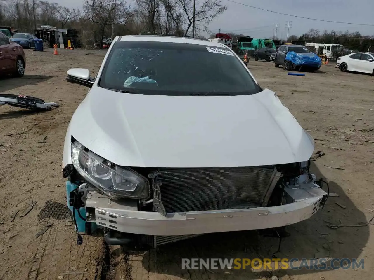 5 Photograph of a damaged car 2HGFC3A53KH754233 HONDA CIVIC 2019