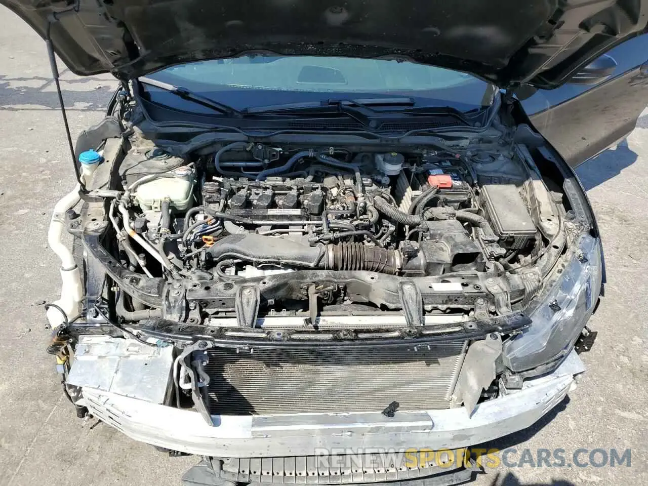 11 Photograph of a damaged car 2HGFC3A53KH755382 HONDA CIVIC 2019
