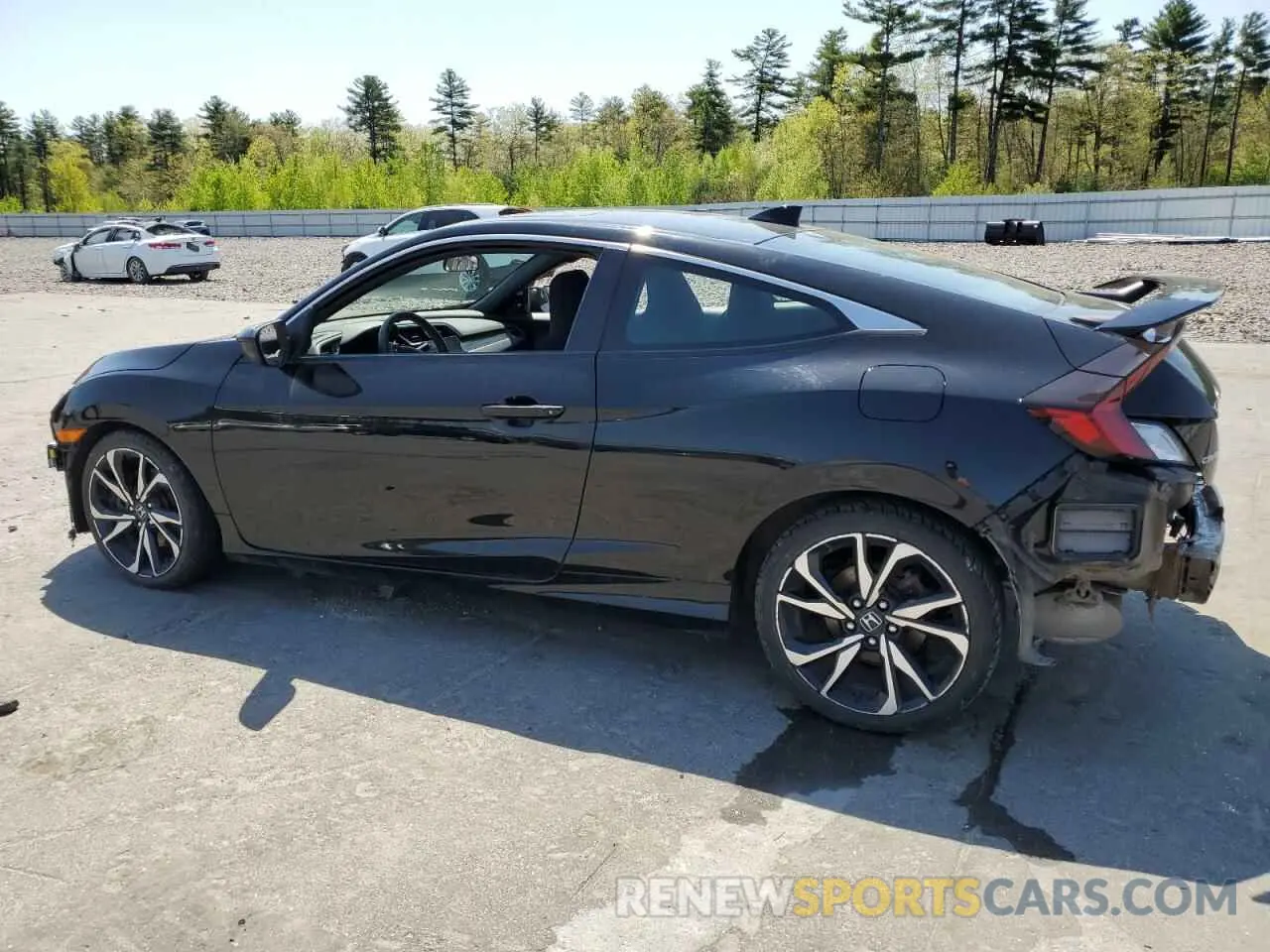 2 Photograph of a damaged car 2HGFC3A53KH755382 HONDA CIVIC 2019