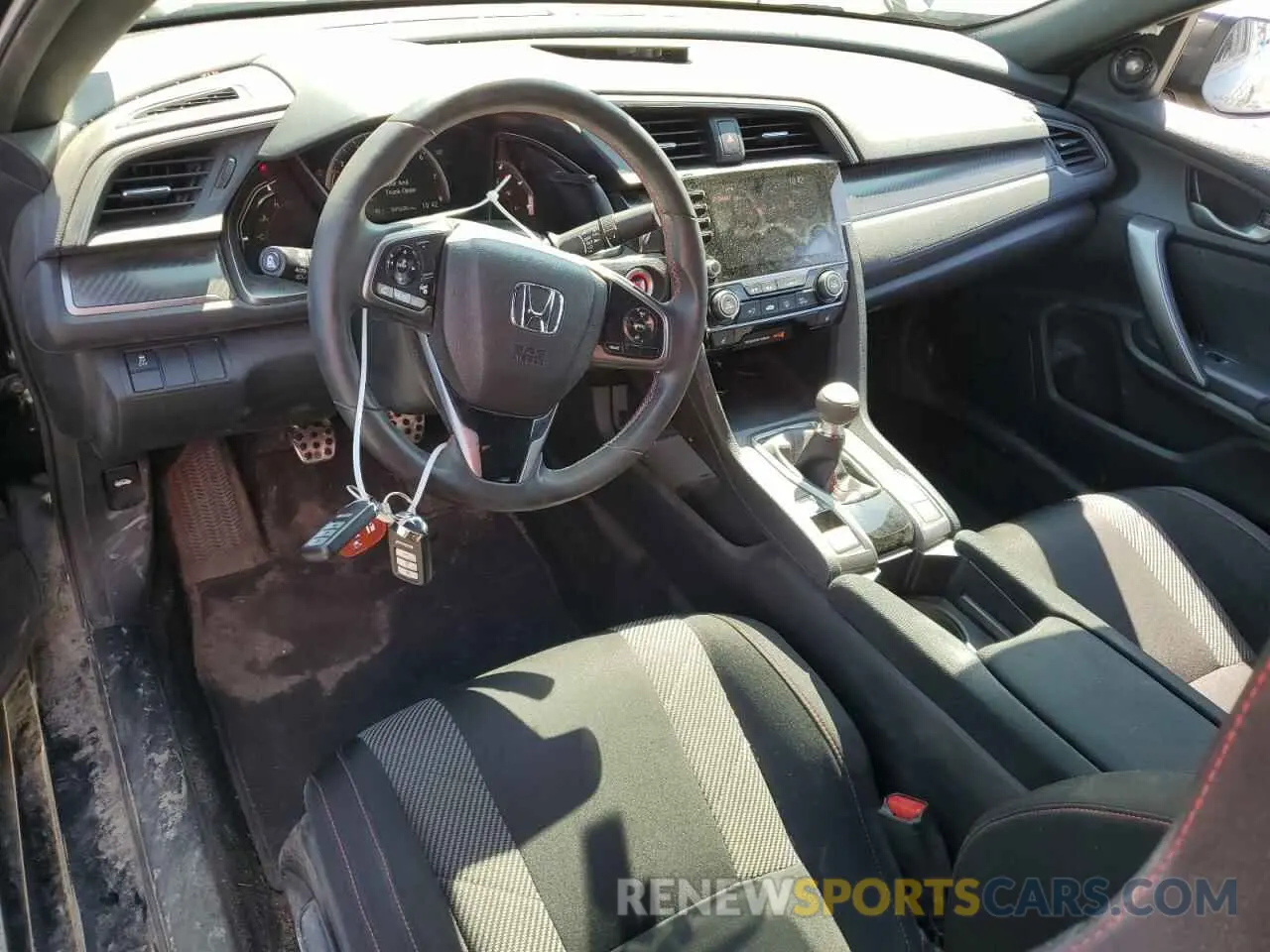 8 Photograph of a damaged car 2HGFC3A53KH755382 HONDA CIVIC 2019