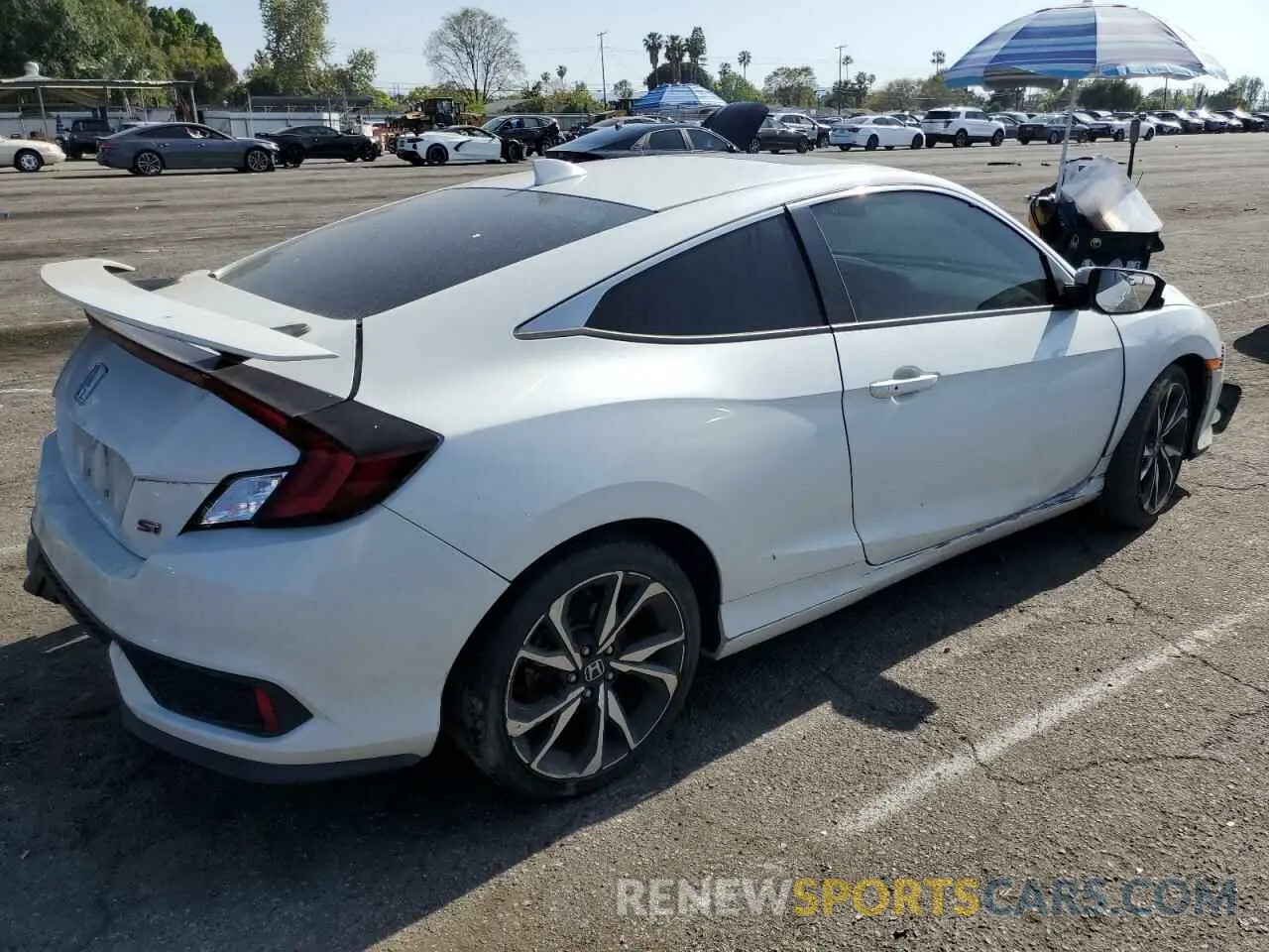 3 Photograph of a damaged car 2HGFC3A56KH751486 HONDA CIVIC 2019