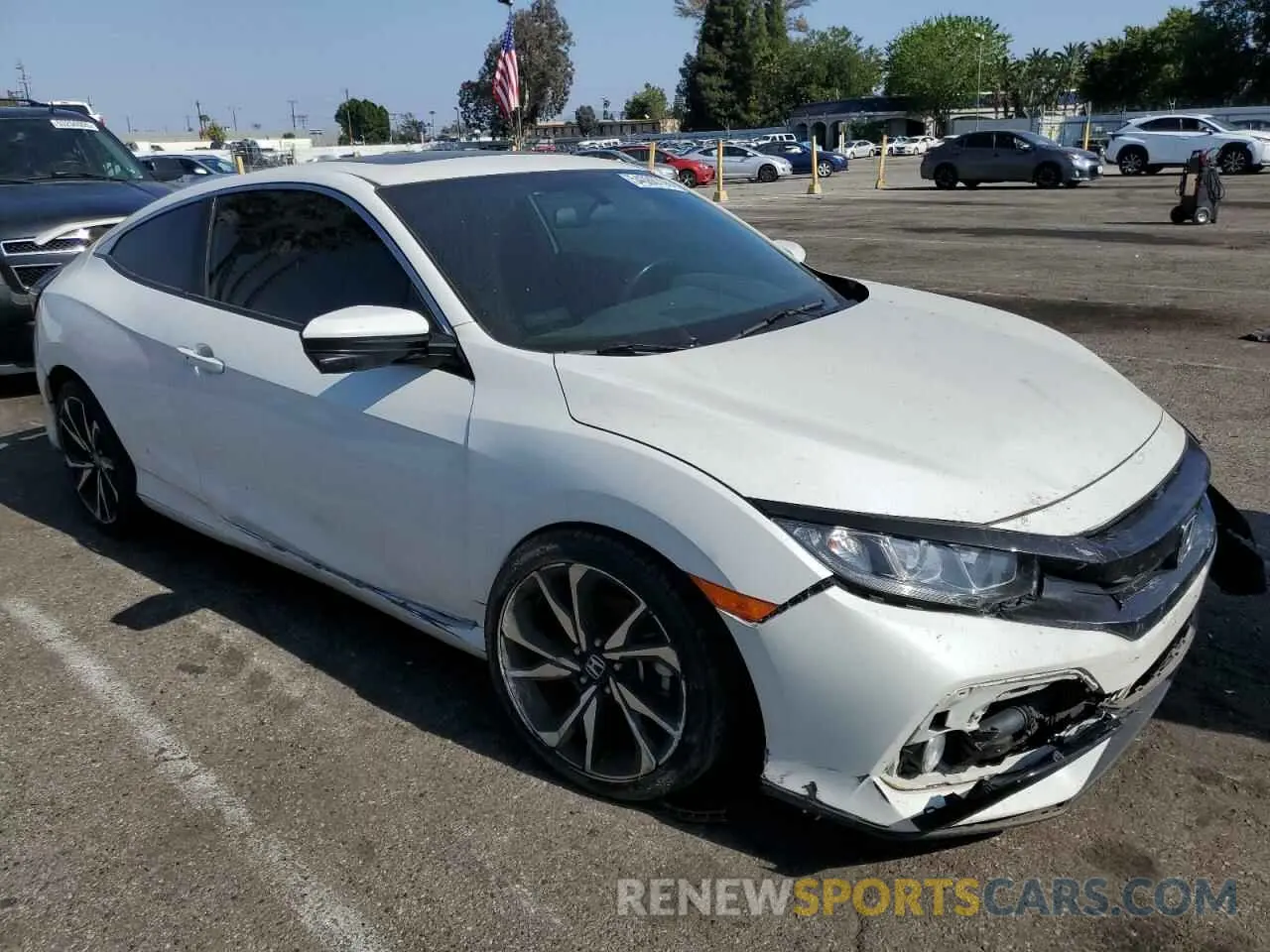 4 Photograph of a damaged car 2HGFC3A56KH751486 HONDA CIVIC 2019