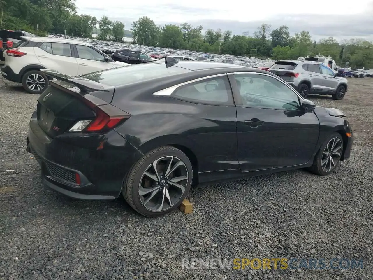 3 Photograph of a damaged car 2HGFC3A56KH754369 HONDA CIVIC 2019
