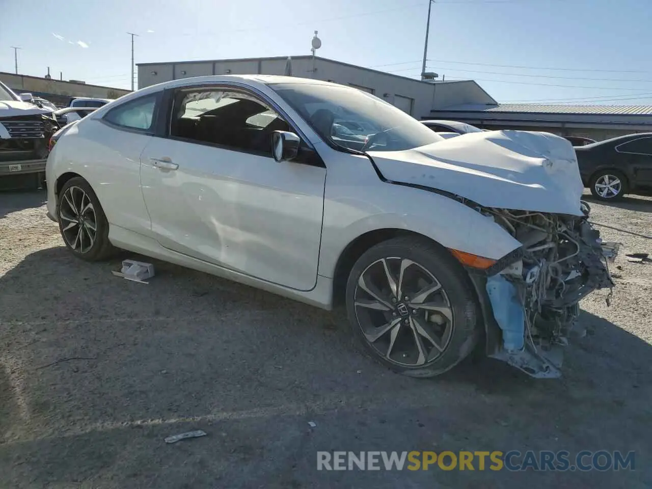 4 Photograph of a damaged car 2HGFC3A57KH753487 HONDA CIVIC 2019
