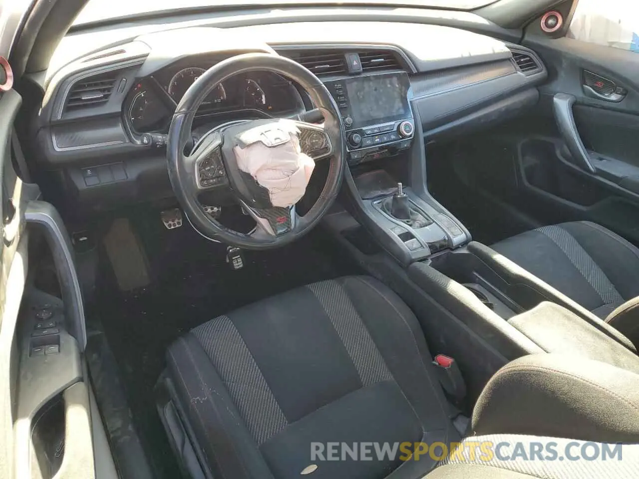 8 Photograph of a damaged car 2HGFC3A57KH753487 HONDA CIVIC 2019