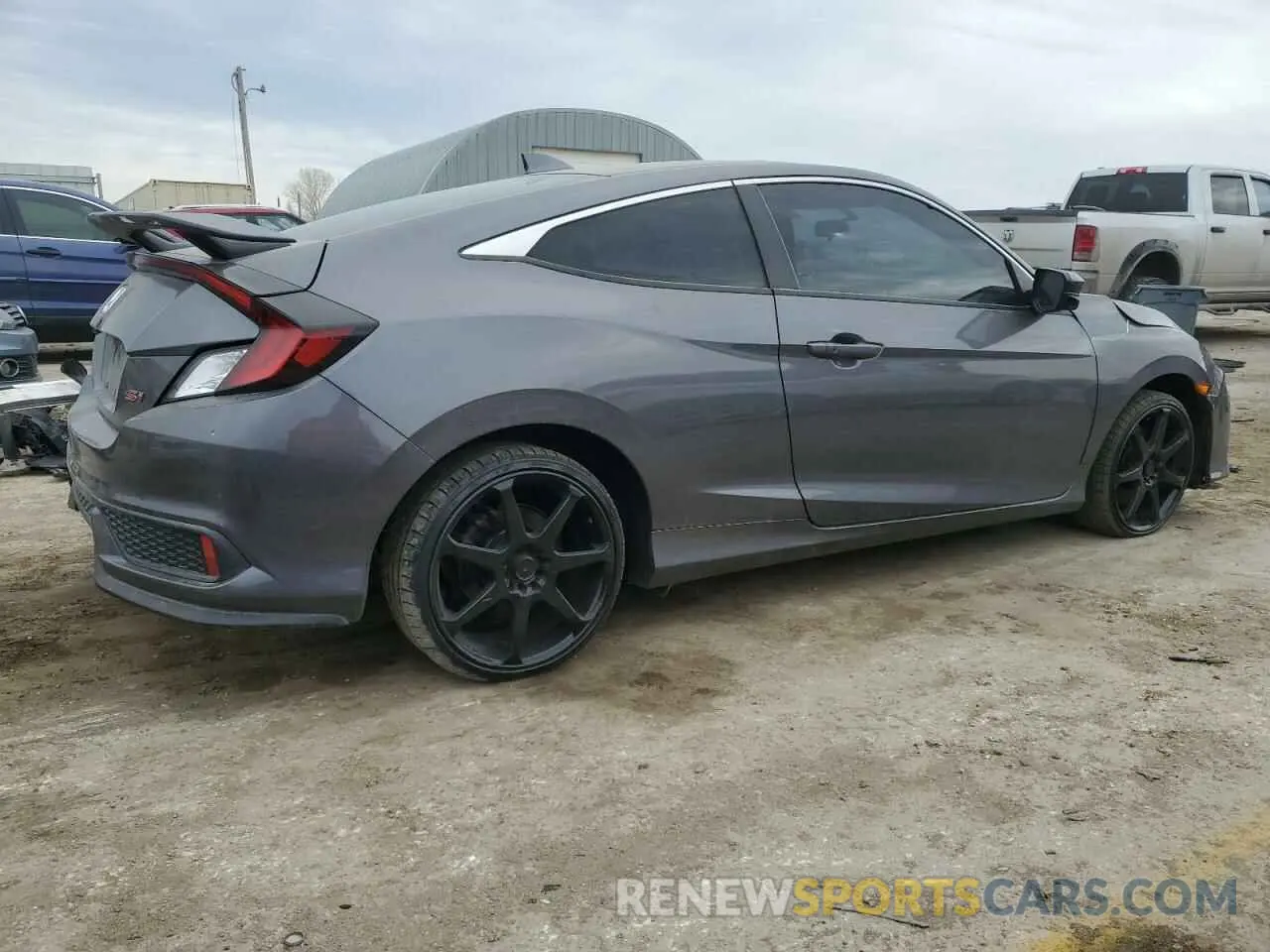 3 Photograph of a damaged car 2HGFC3A57KH754154 HONDA CIVIC 2019