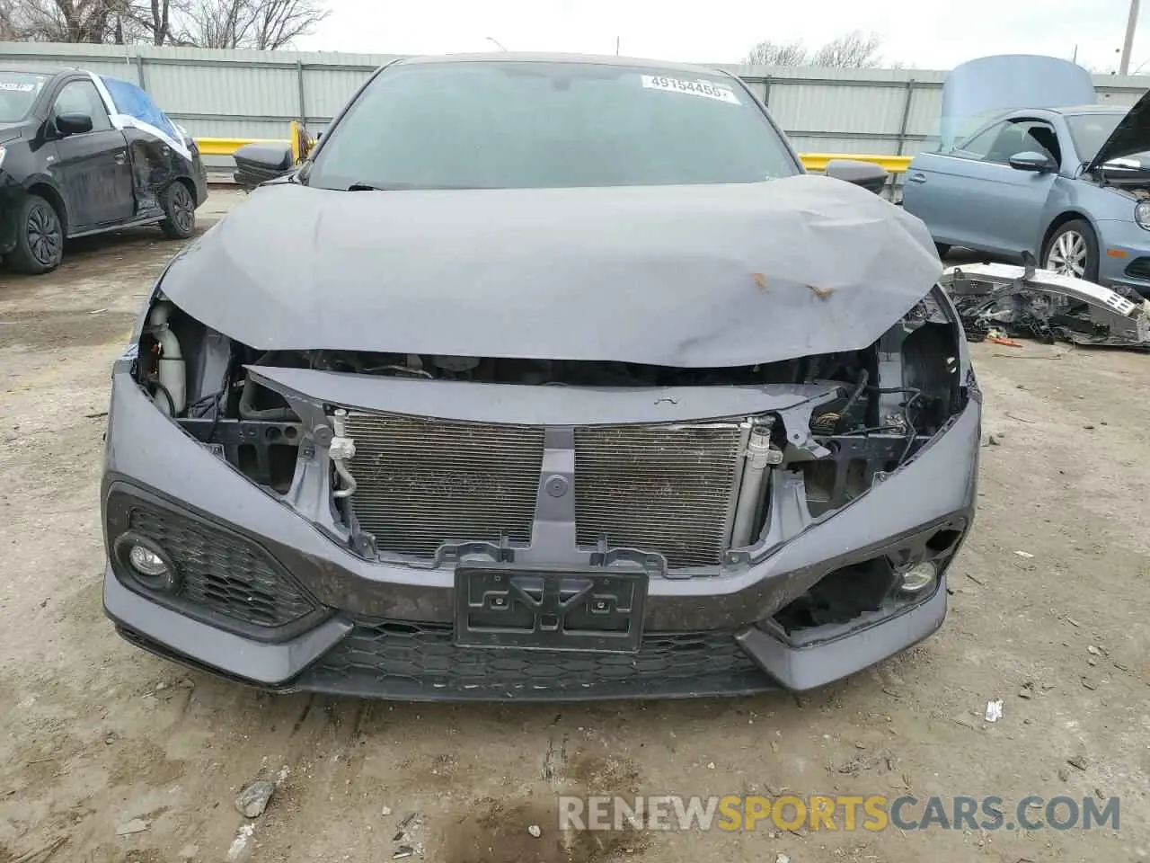 5 Photograph of a damaged car 2HGFC3A57KH754154 HONDA CIVIC 2019