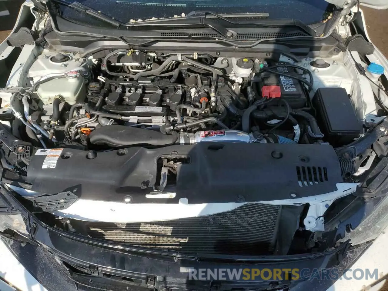 11 Photograph of a damaged car 2HGFC3A59KH220203 HONDA CIVIC 2019