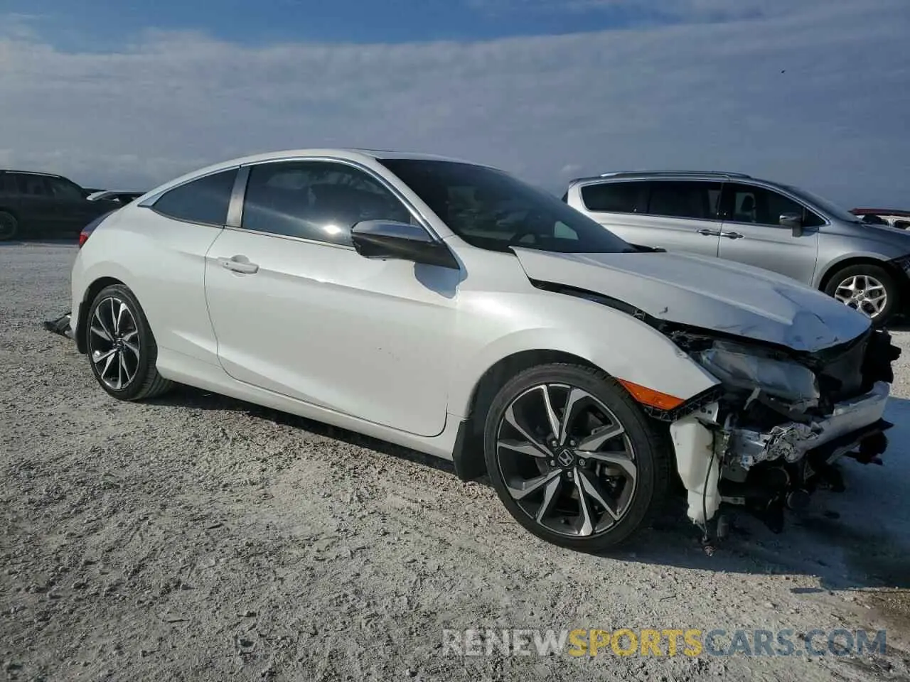 4 Photograph of a damaged car 2HGFC3A59KH753085 HONDA CIVIC 2019