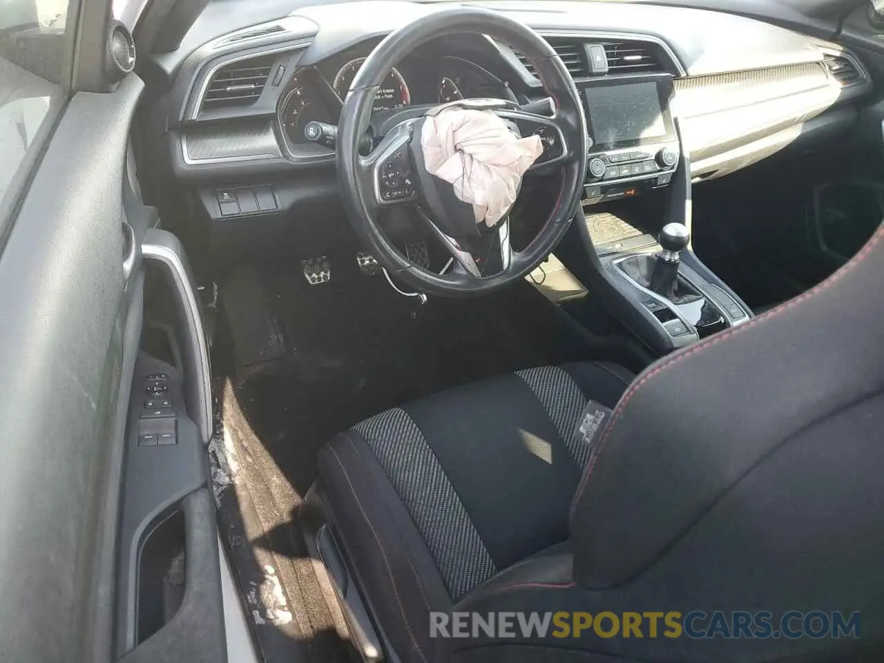 8 Photograph of a damaged car 2HGFC3A59KH753085 HONDA CIVIC 2019