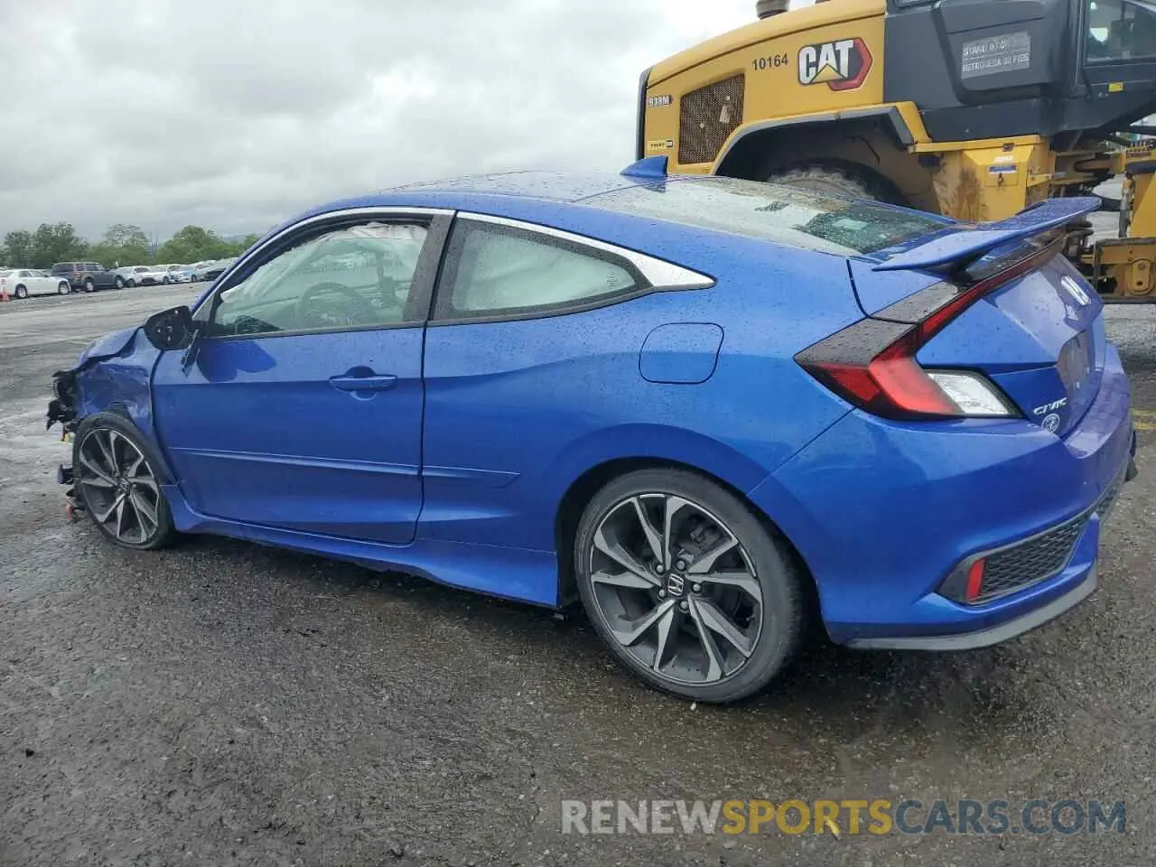 2 Photograph of a damaged car 2HGFC3A5XKH753872 HONDA CIVIC 2019