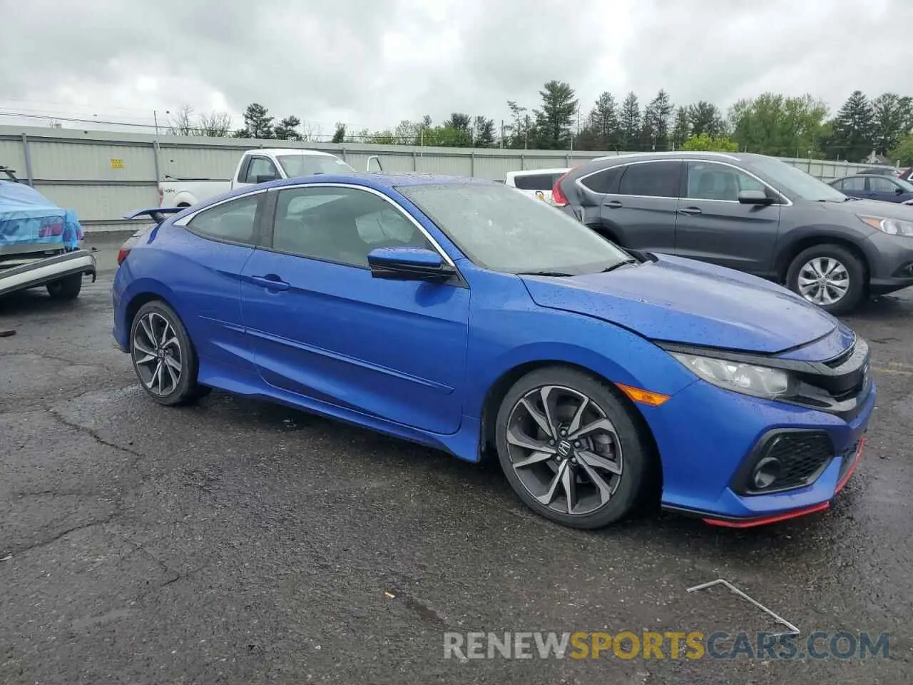 4 Photograph of a damaged car 2HGFC3A5XKH753872 HONDA CIVIC 2019