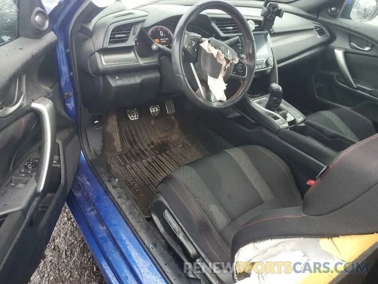 8 Photograph of a damaged car 2HGFC3A5XKH753872 HONDA CIVIC 2019
