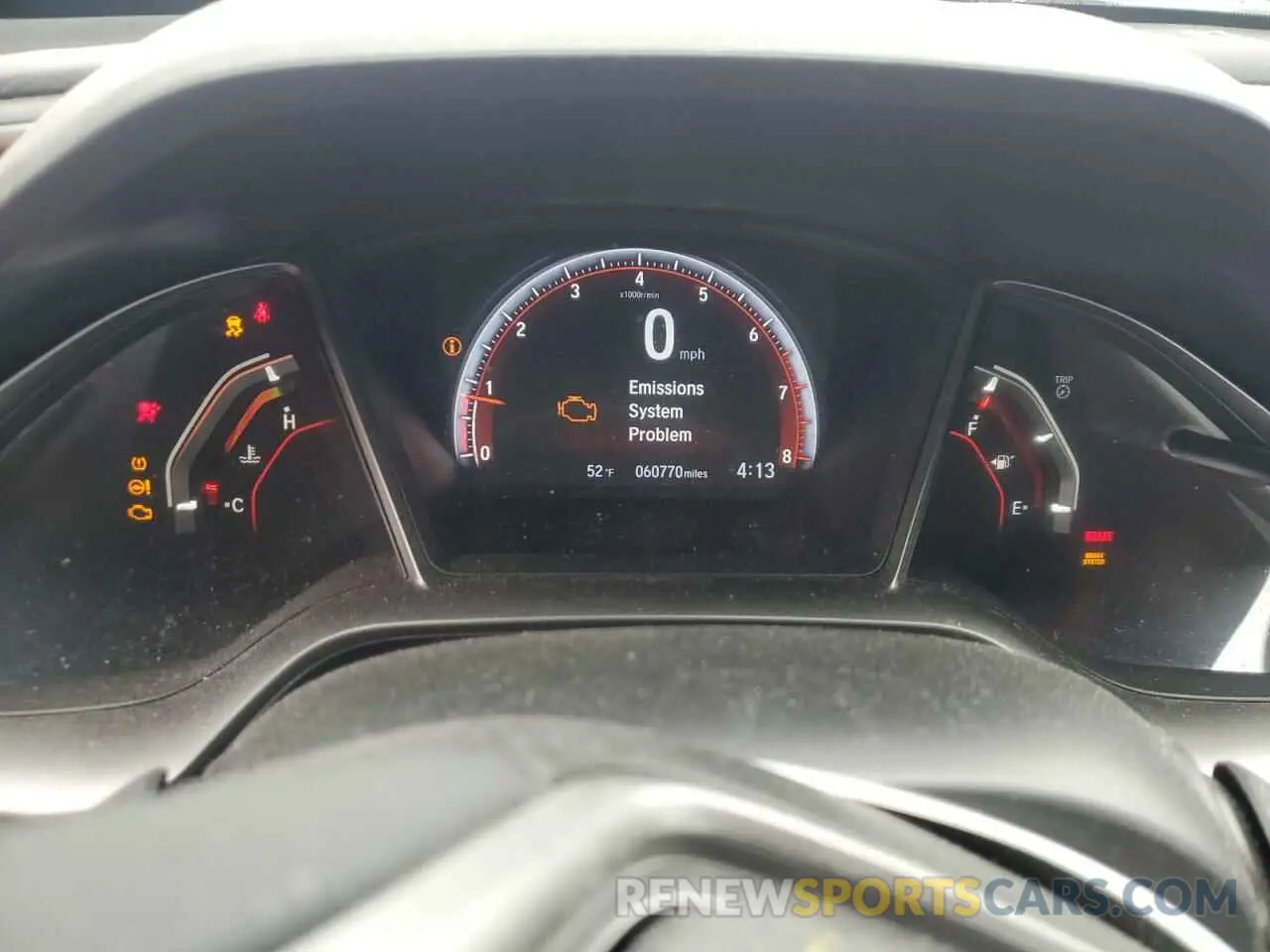 9 Photograph of a damaged car 2HGFC3A5XKH753872 HONDA CIVIC 2019