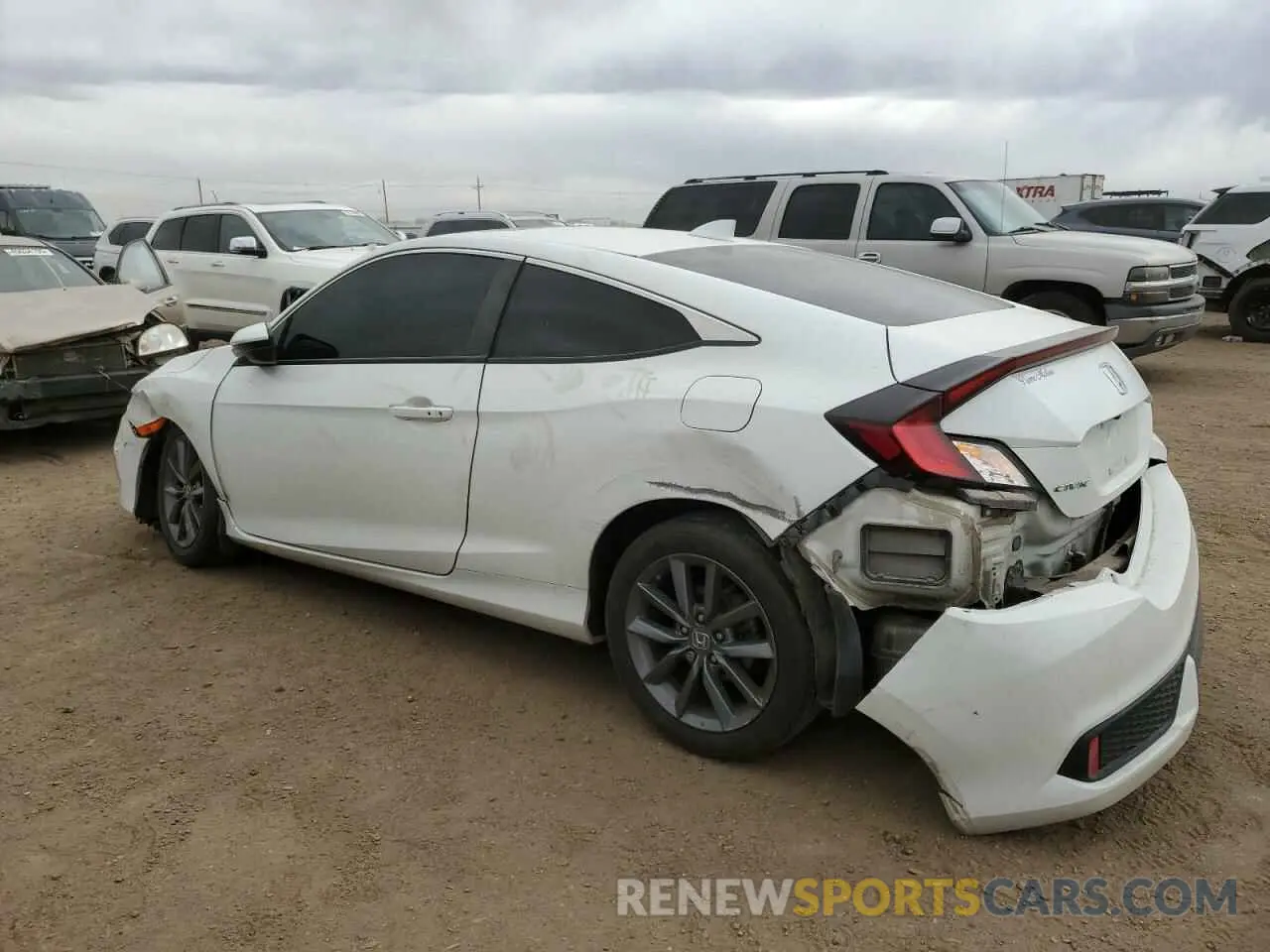 2 Photograph of a damaged car 2HGFC3B30KH350285 HONDA CIVIC 2019