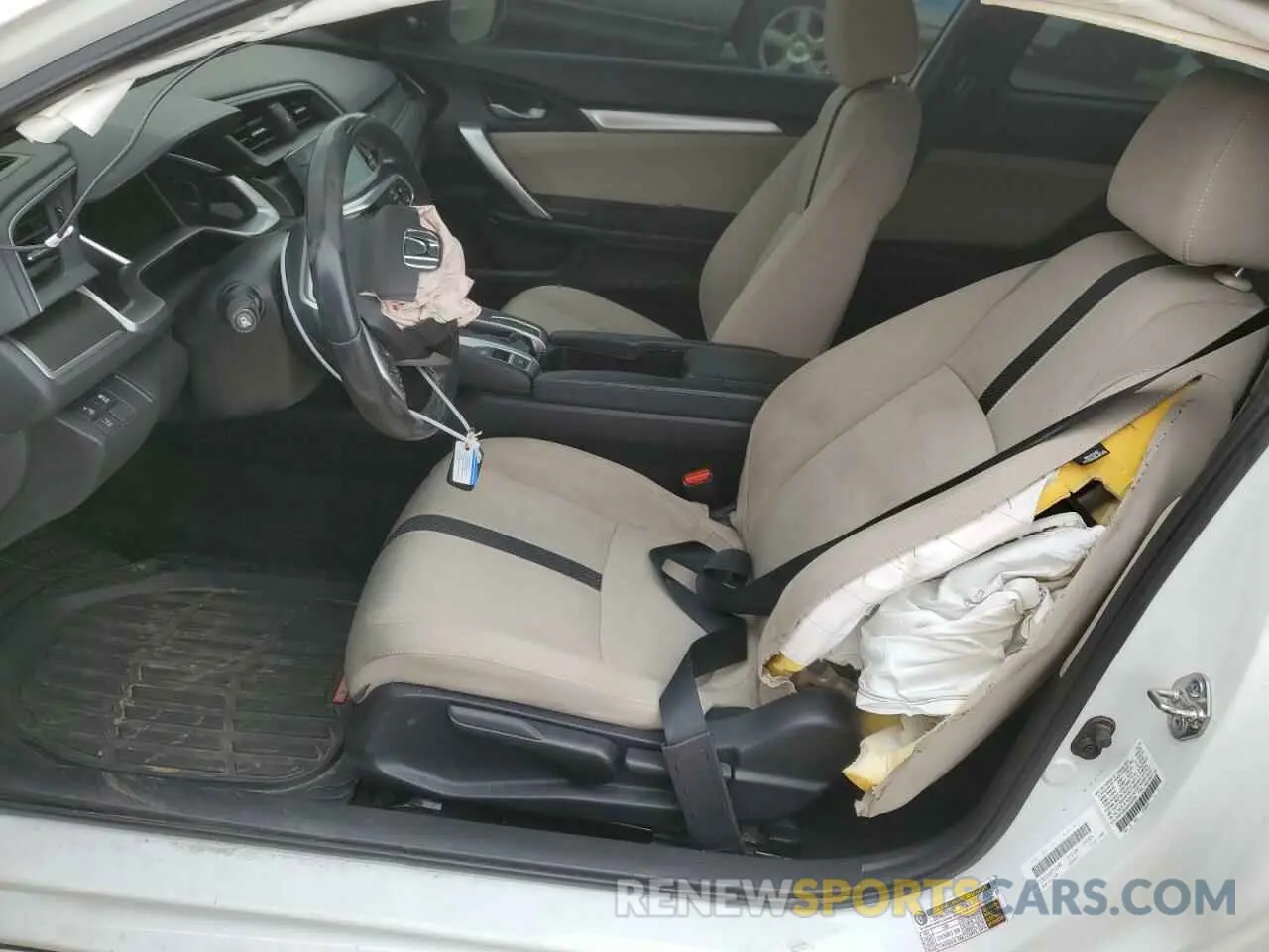 7 Photograph of a damaged car 2HGFC3B30KH350285 HONDA CIVIC 2019