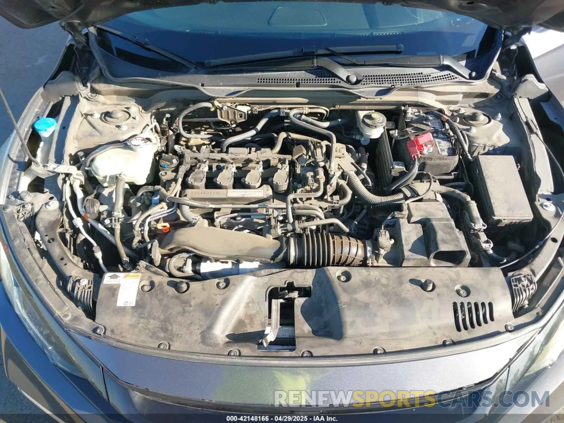 10 Photograph of a damaged car 2HGFC3B30KH351419 HONDA CIVIC 2019