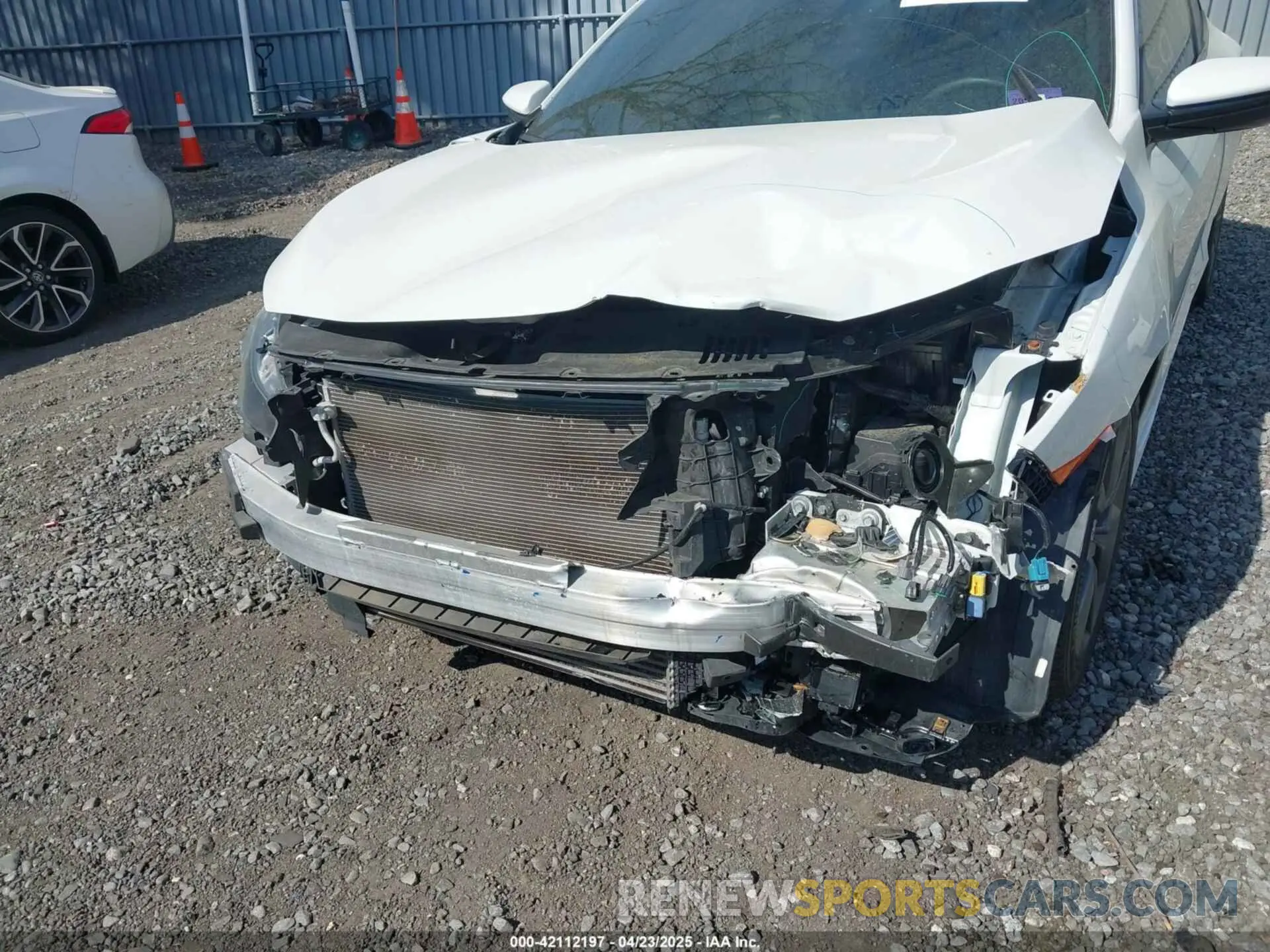 6 Photograph of a damaged car 2HGFC3B30KH357317 HONDA CIVIC 2019