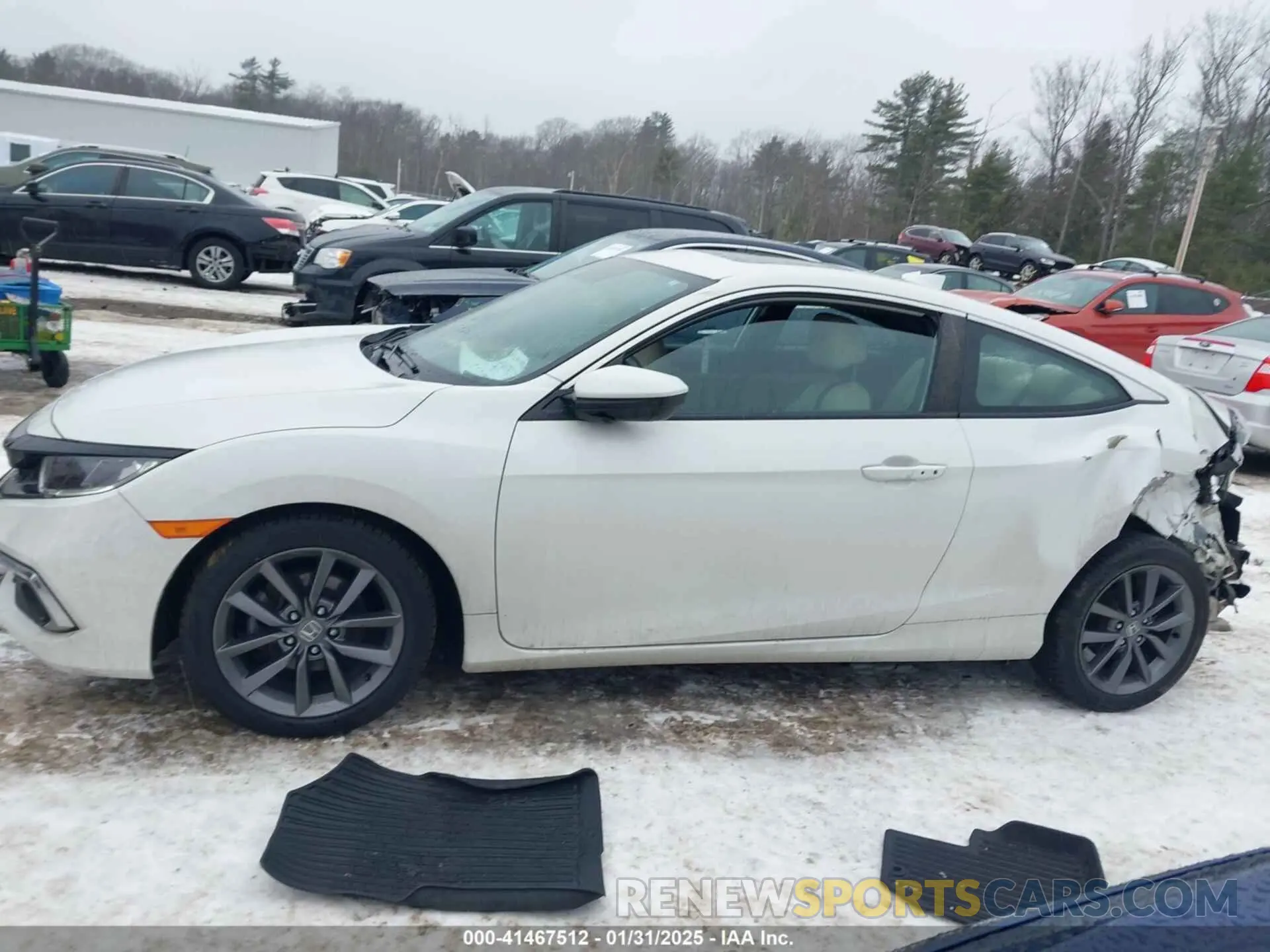 14 Photograph of a damaged car 2HGFC3B32KH350384 HONDA CIVIC 2019