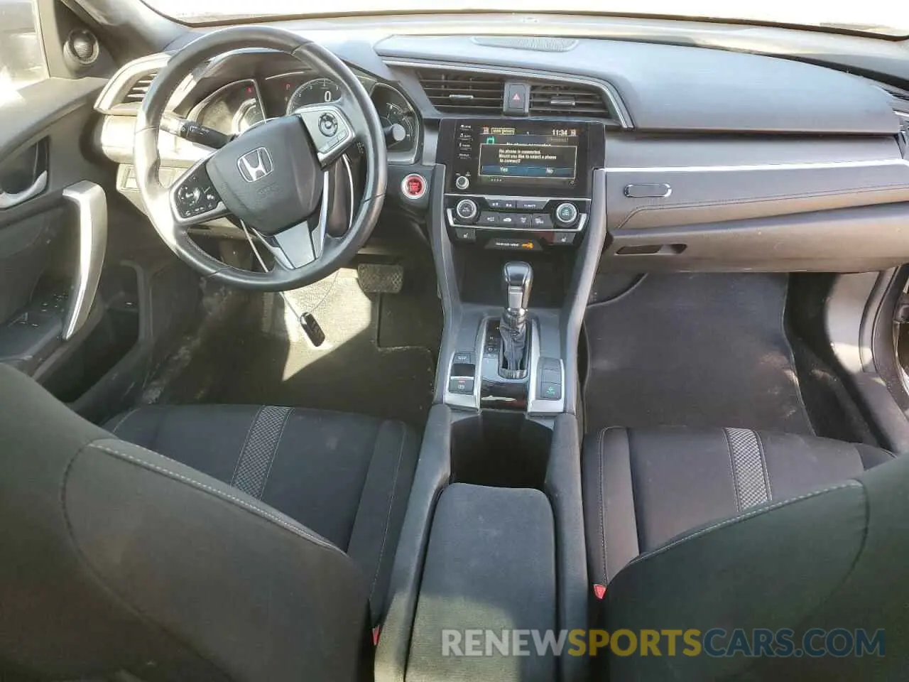 8 Photograph of a damaged car 2HGFC3B32KH350479 HONDA CIVIC 2019