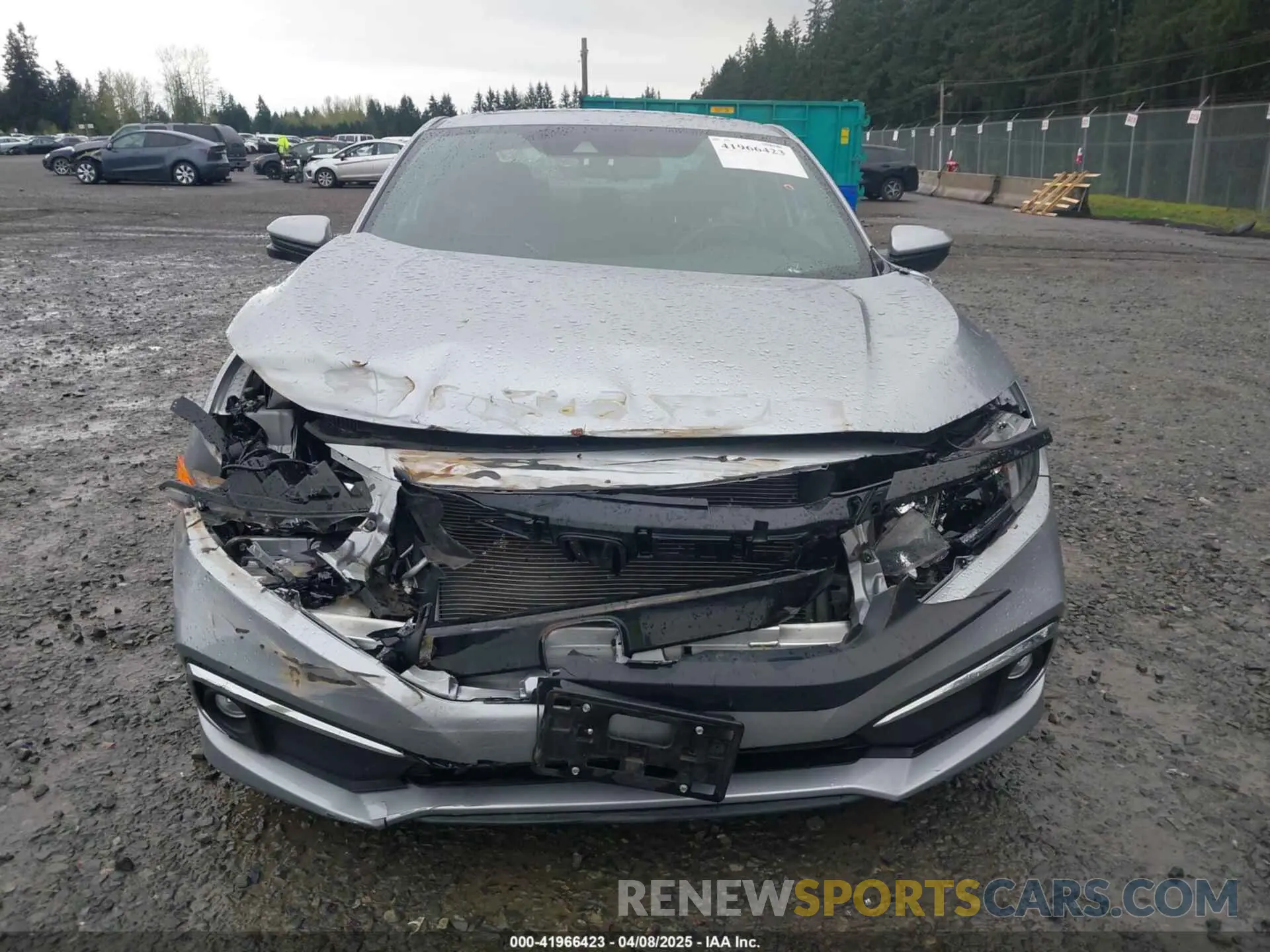 12 Photograph of a damaged car 2HGFC3B32KH353141 HONDA CIVIC 2019
