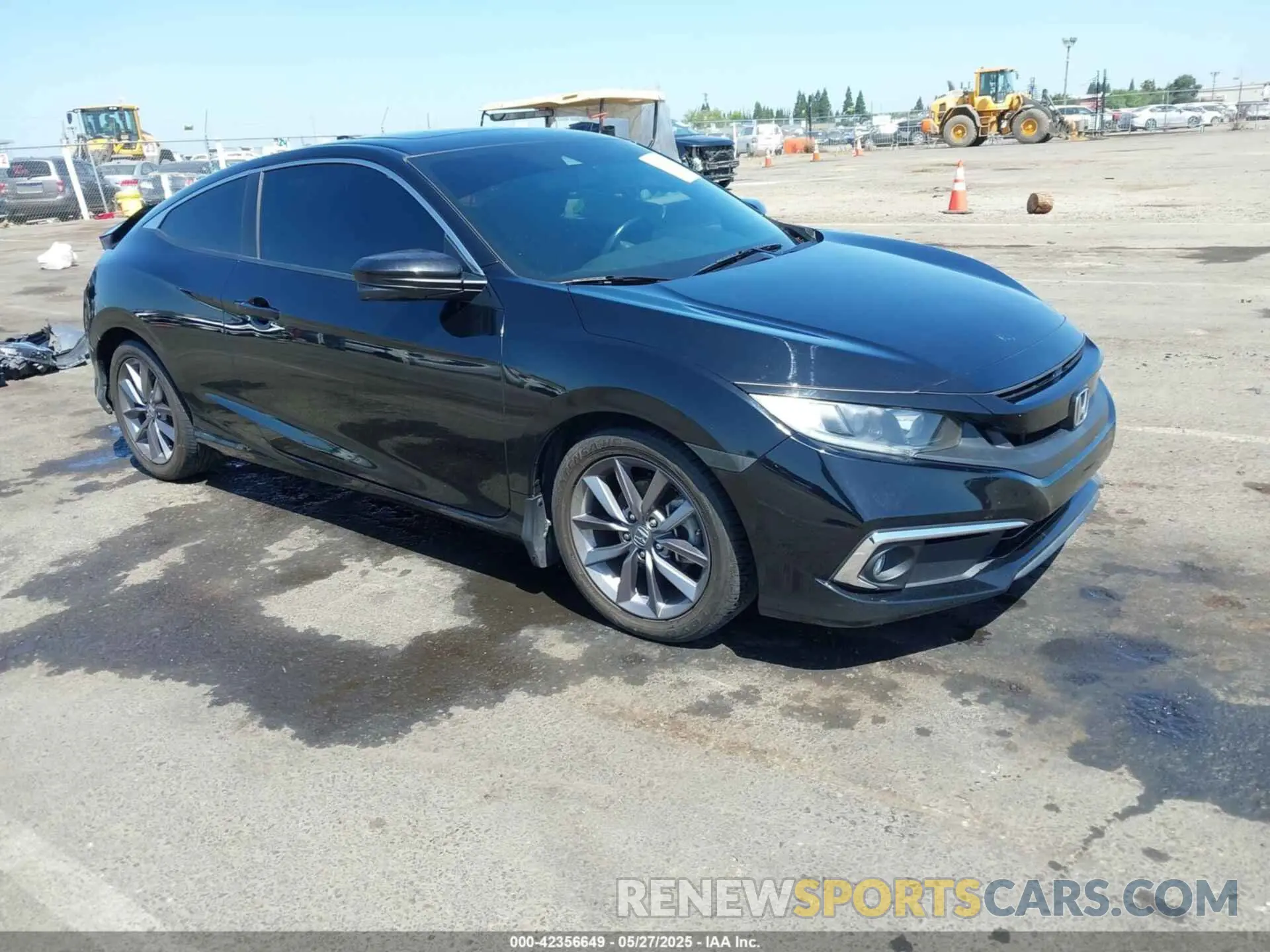 1 Photograph of a damaged car 2HGFC3B32KH355990 HONDA CIVIC 2019