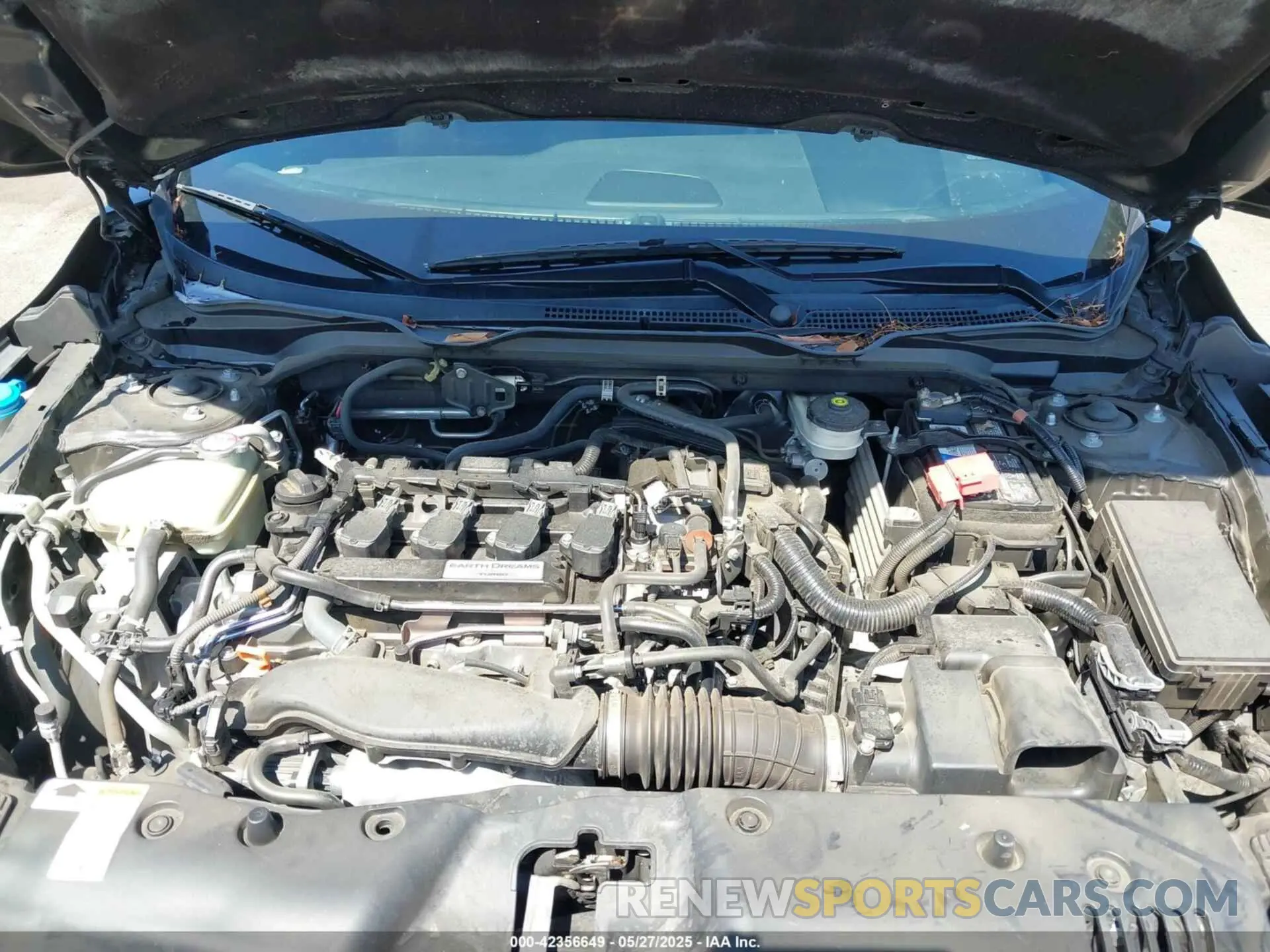 10 Photograph of a damaged car 2HGFC3B32KH355990 HONDA CIVIC 2019