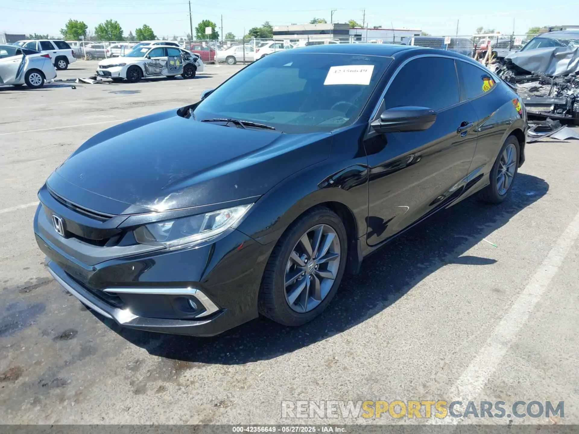 2 Photograph of a damaged car 2HGFC3B32KH355990 HONDA CIVIC 2019