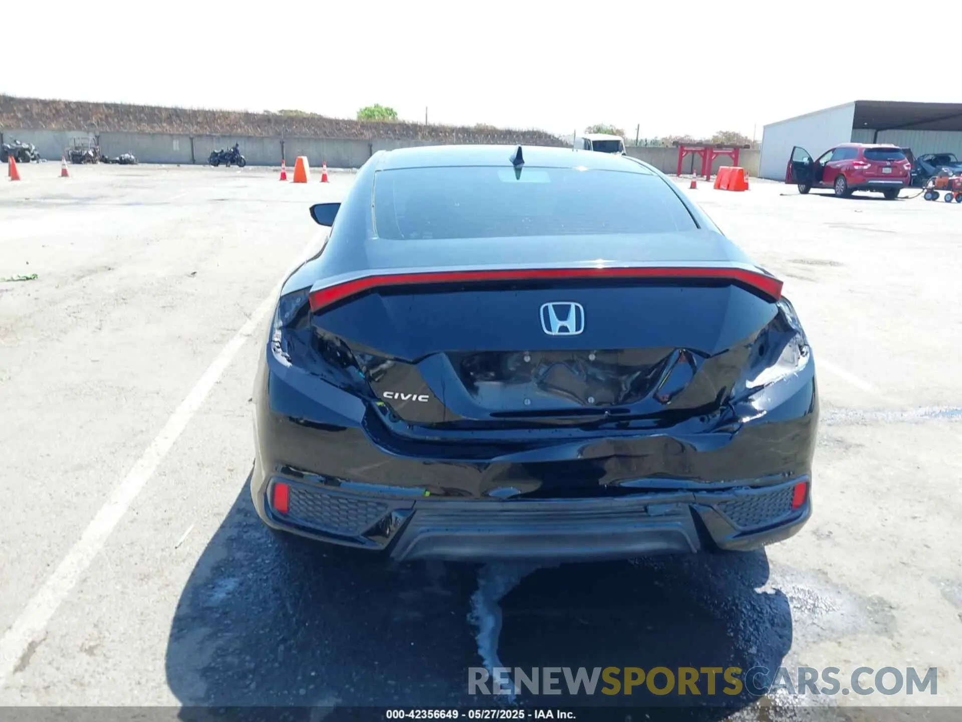6 Photograph of a damaged car 2HGFC3B32KH355990 HONDA CIVIC 2019