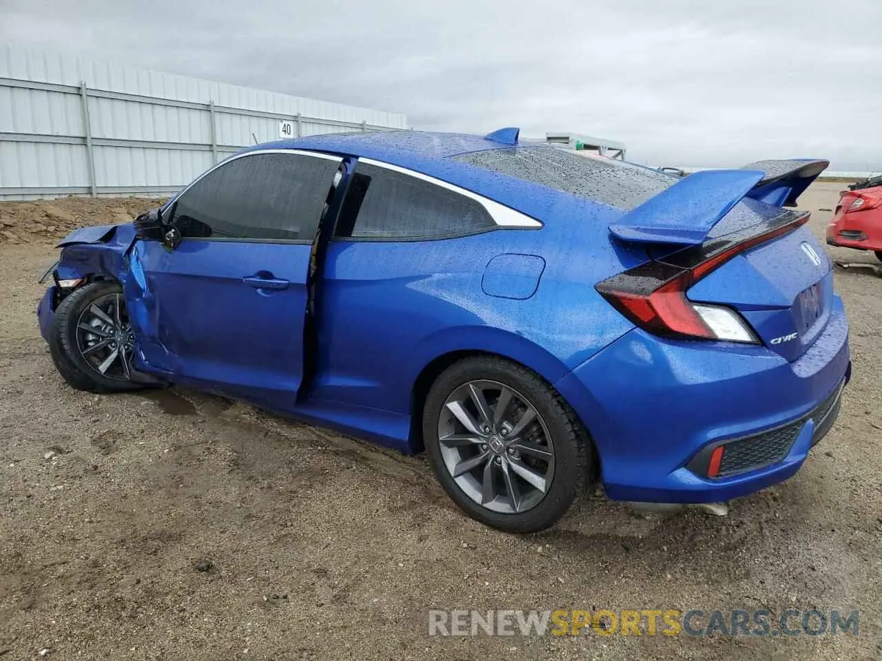 2 Photograph of a damaged car 2HGFC3B33KH352595 HONDA CIVIC 2019