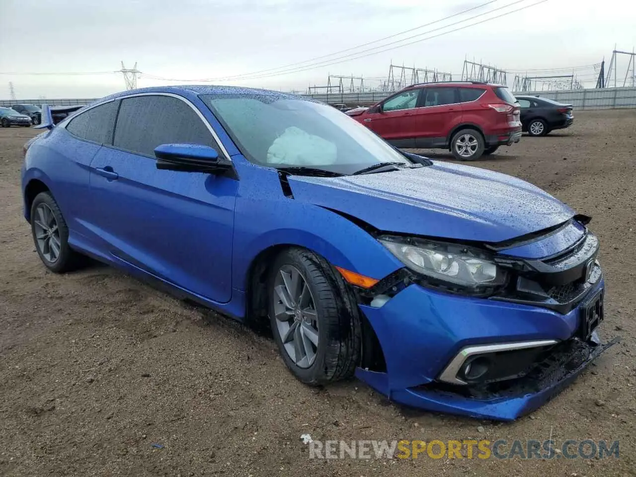 4 Photograph of a damaged car 2HGFC3B33KH352595 HONDA CIVIC 2019